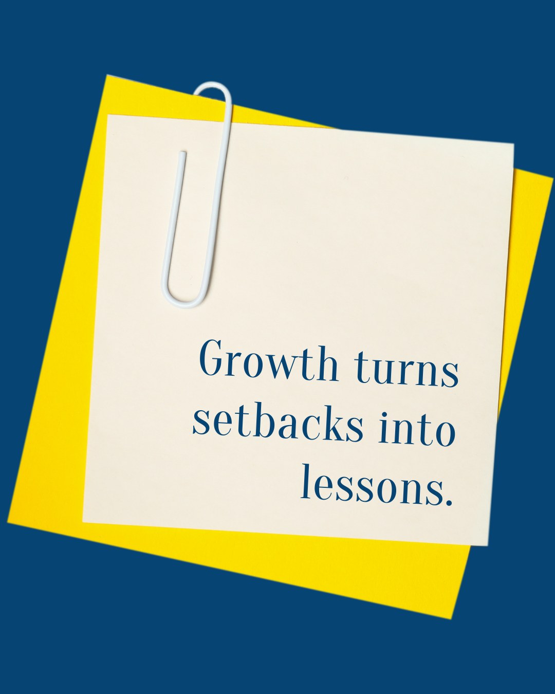 Zig - Growth turns setbacks into lessons. Each challenge carries ...