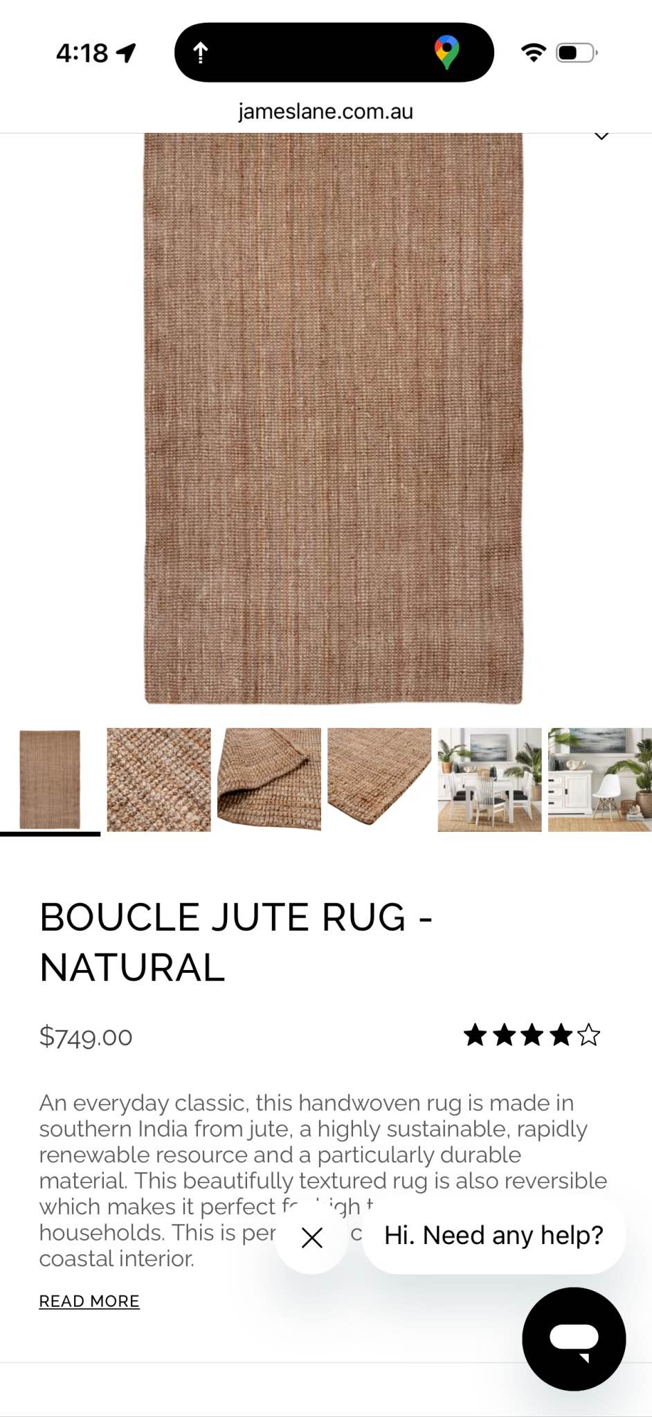 James Lane Jute Rug - Area Rugs - Gold Coast, Queensland | Facebook ...
