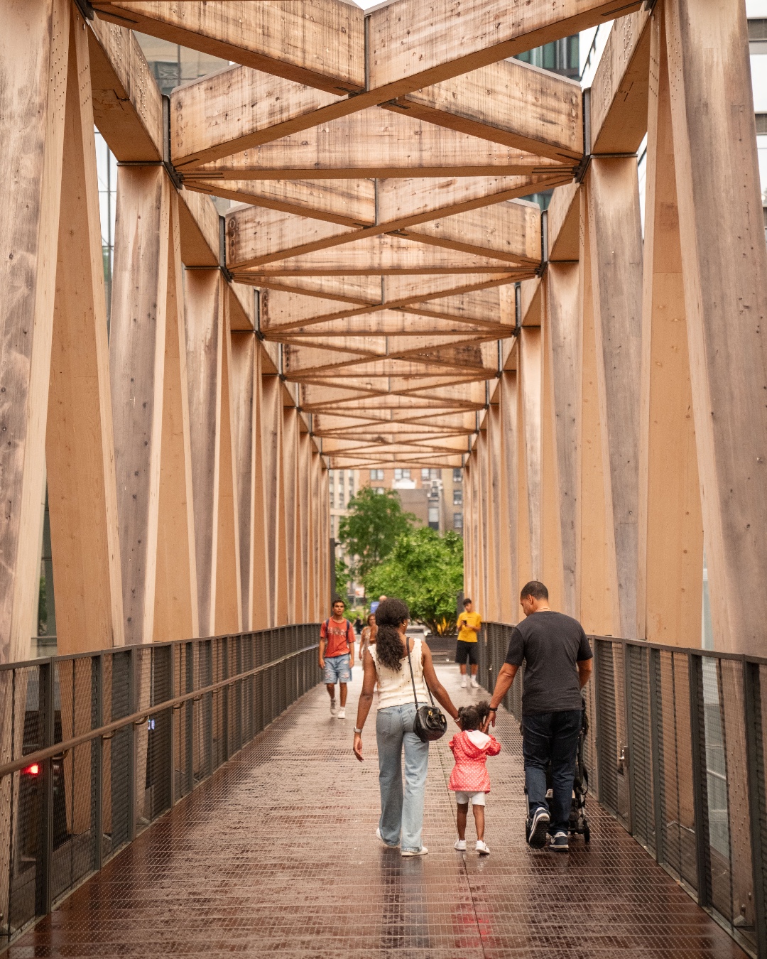 Manhattan West - The The High Line's timber bridge is the... | Facebook