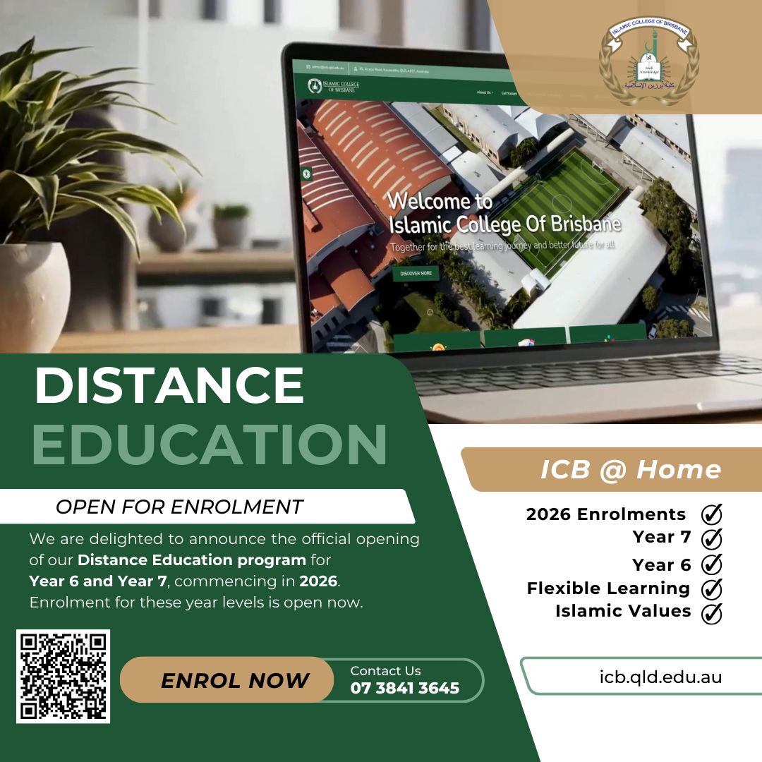 Islamic - 🌟 ICB @ Home — Distance Education 2026 Enrolments Now Open! 🌟 ...
