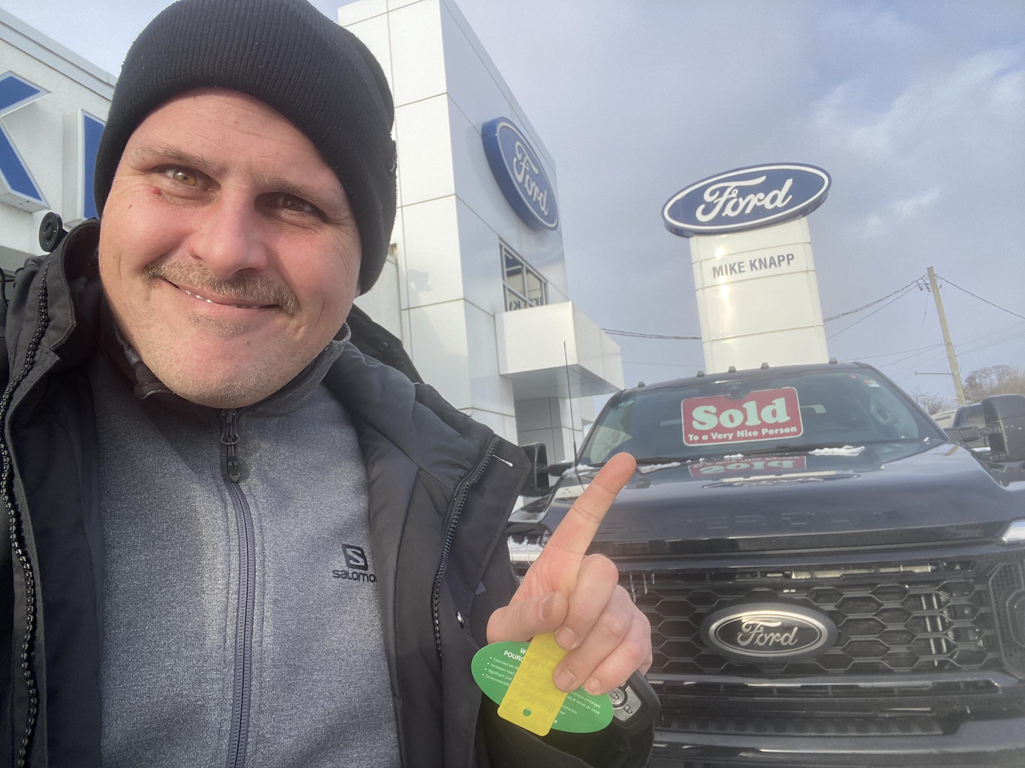 Kevin - First day of work in 2026, first deal of 2026. 2026 F-350 ...