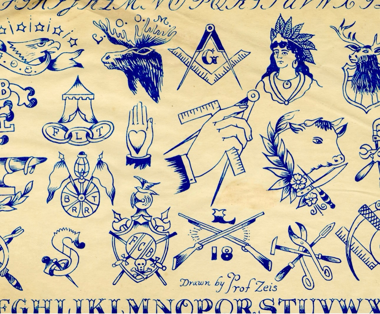 Yellow - Mickie Kott production flash hand colored by Snake Yates