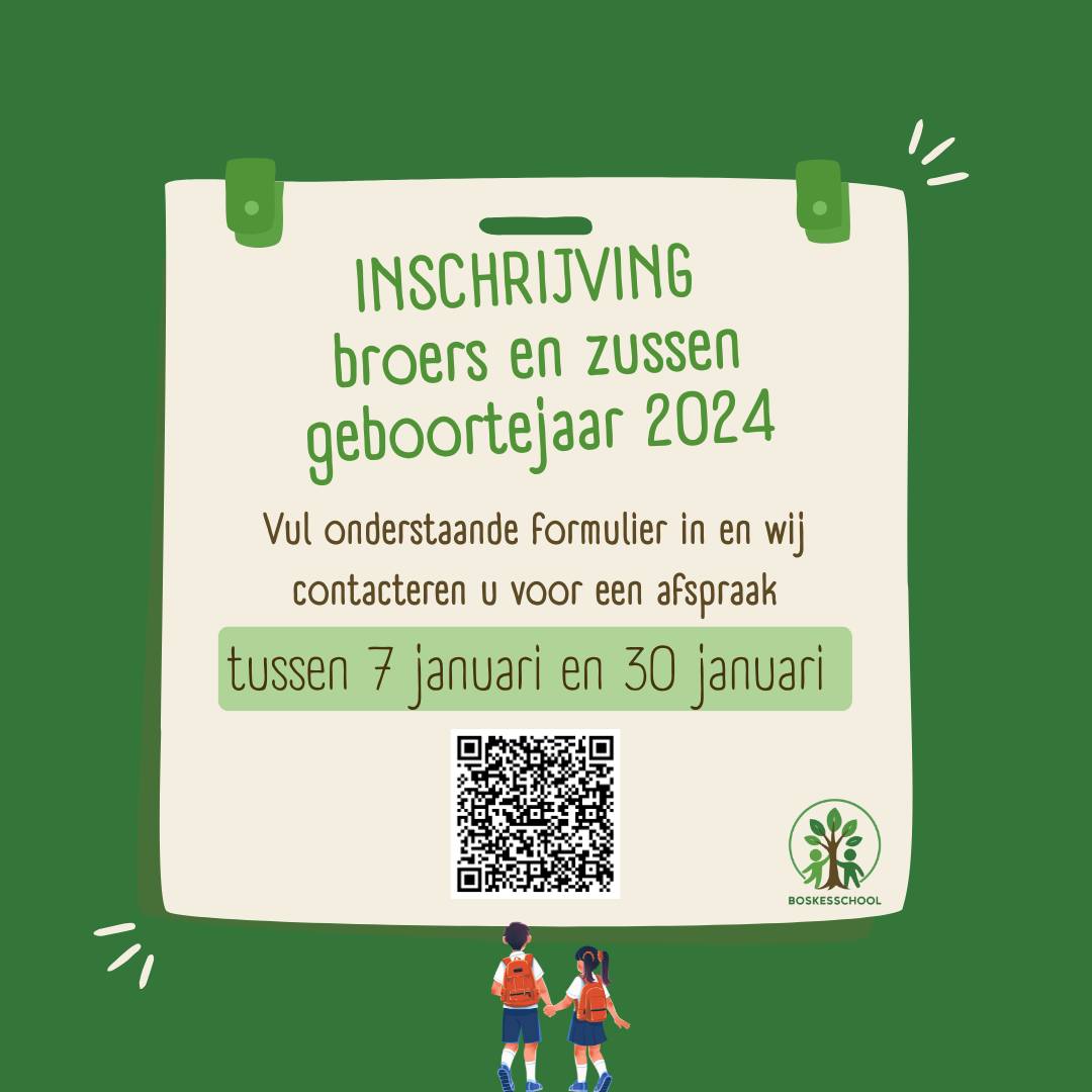 Boskesschool - Heb je een kindje dat geboren is in 2024? Of verandert ...