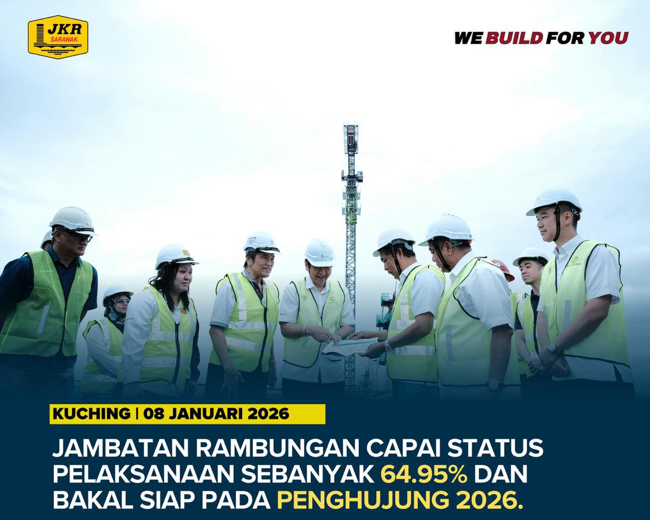Sarawak - Jambatan Batang Rambungan yang merupakan komponen utama ...