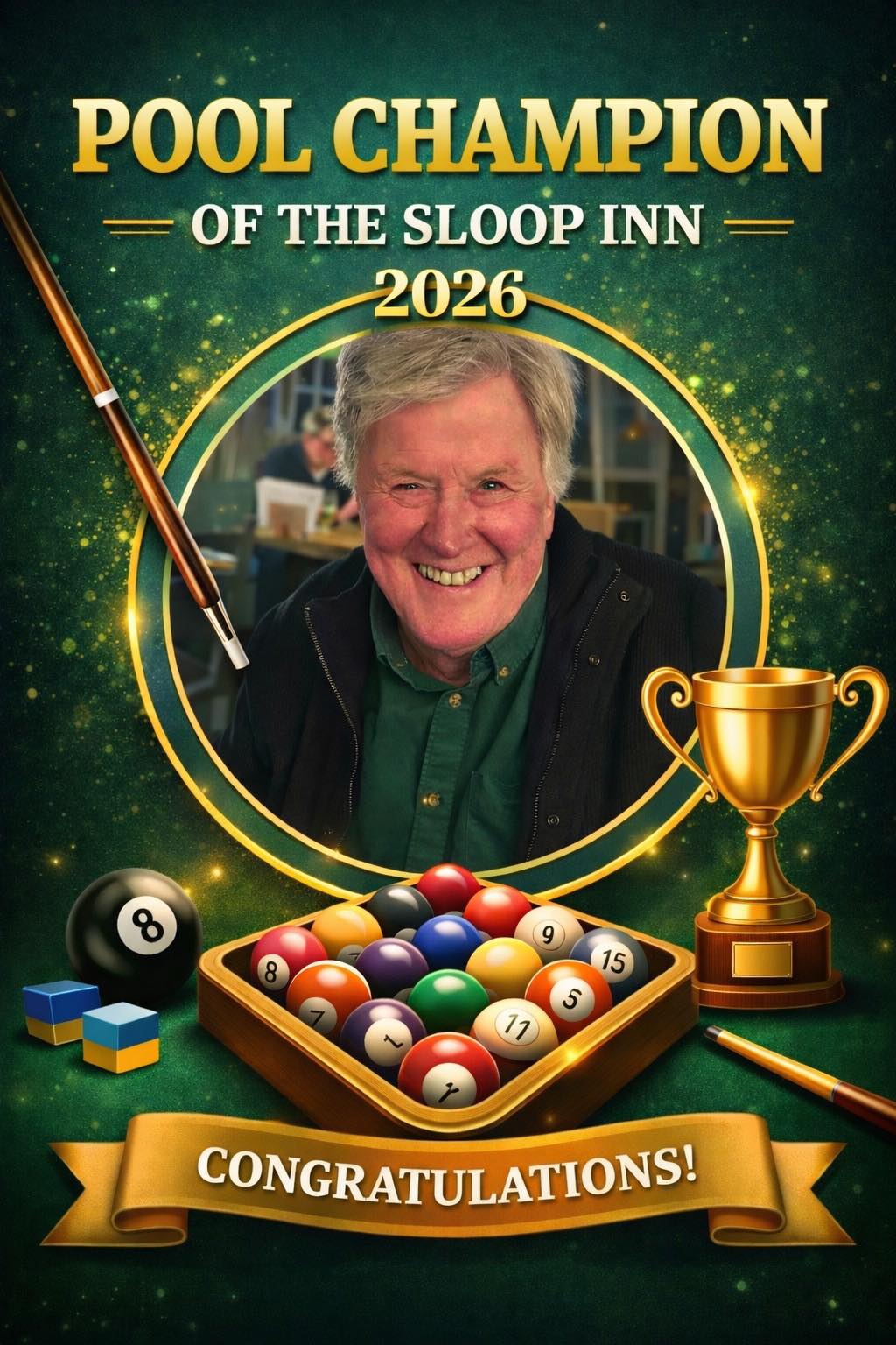 Sloop - Can you beat our 2026 pool champion? Pop in tonight and try ...