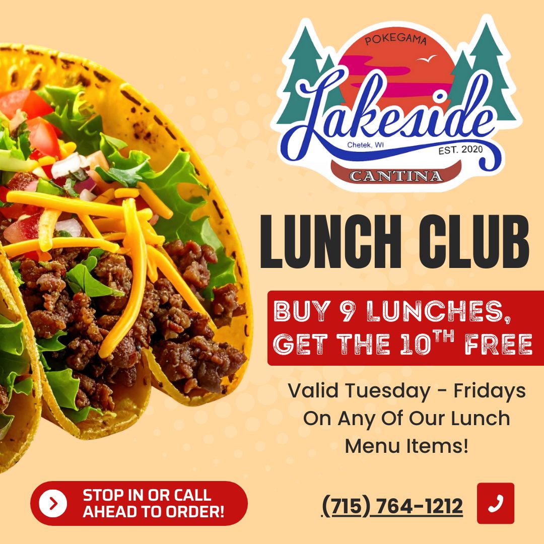 Pokegama - 🌮 Introducing the Lakeside Cantina Lunch Club! 🌮 We’re ...