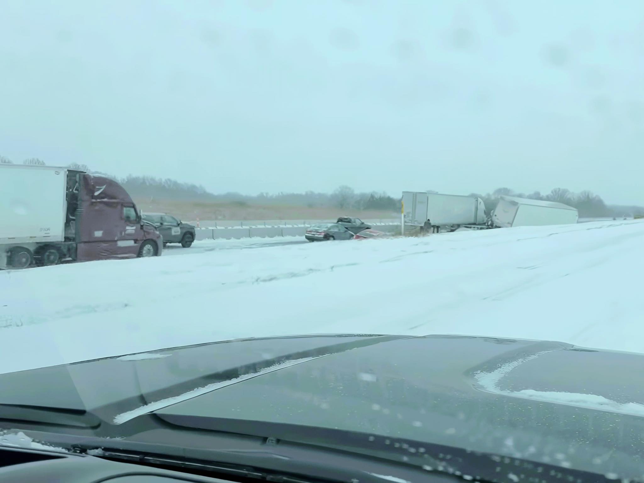 Ramiz - 🚨 I-70 EASTBOUND ACCIDENT 🚨 • Our first interstate accident of ...