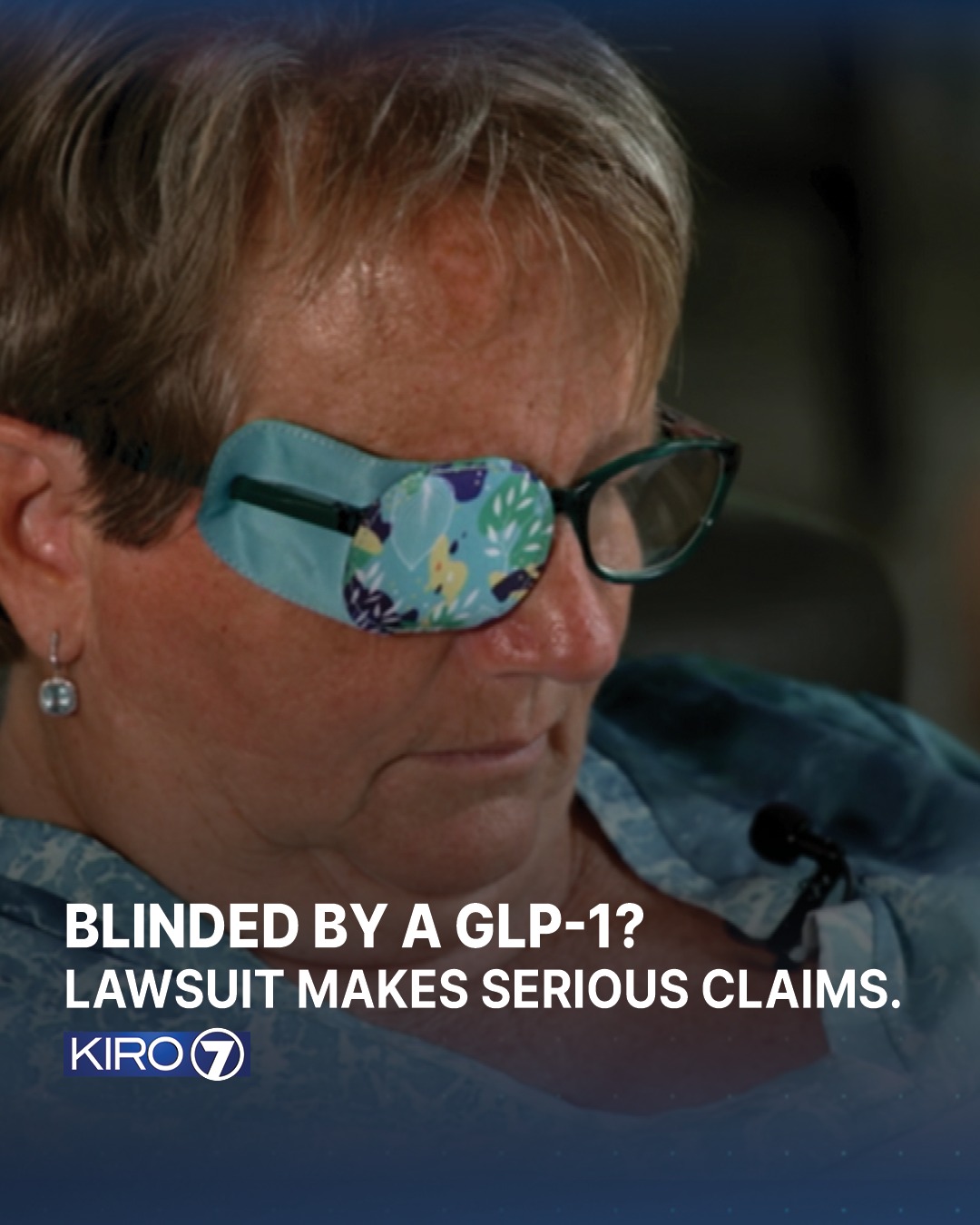 A woman says she woke blind in one eye after taking a GLP-1. Inside the new lawsuit saying she's not alone! Watch KIRO 7 News at 5:30pm