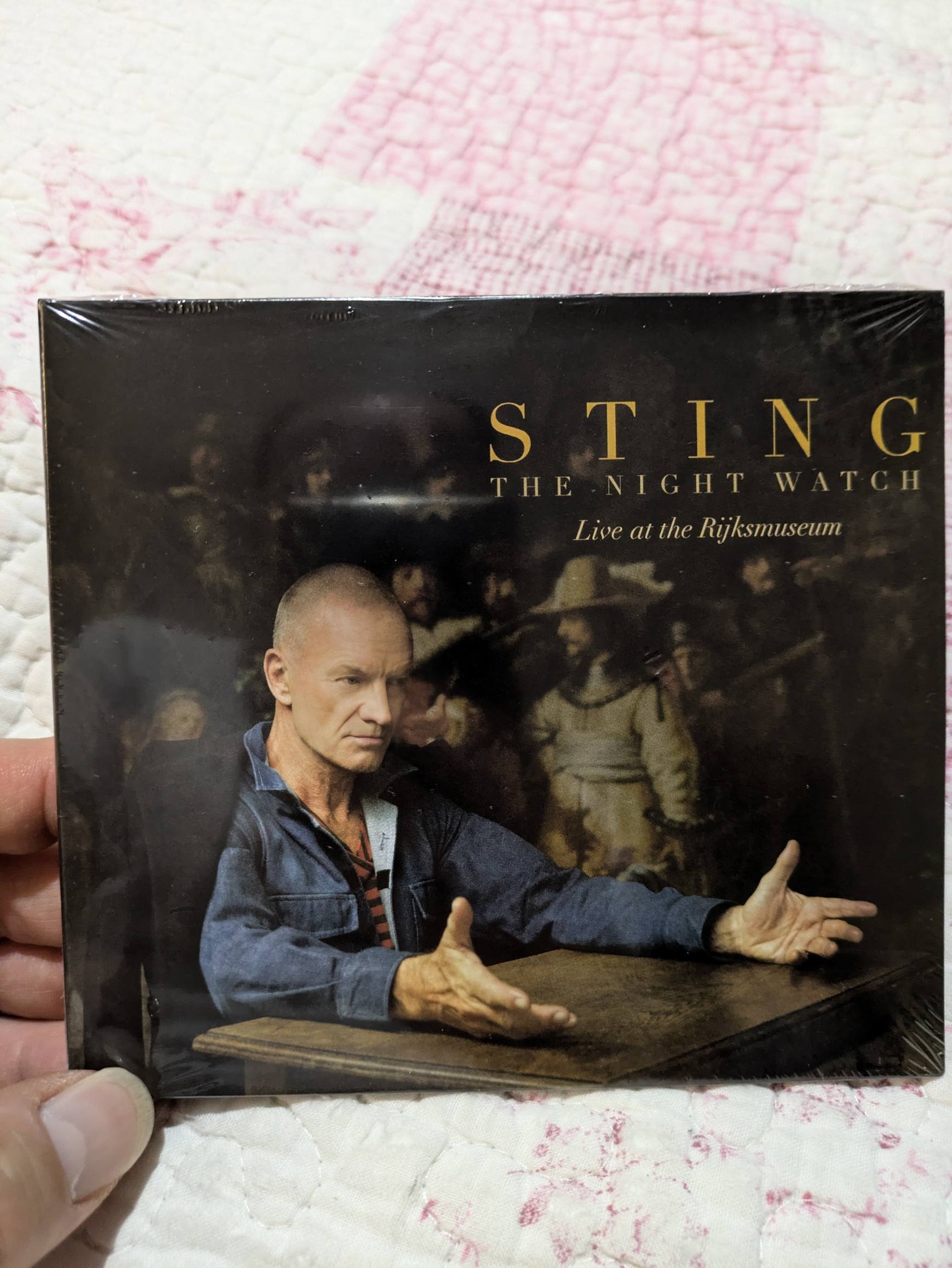 Sting The Night Watch (Live at the Rijksmuseum) cd and vynil: