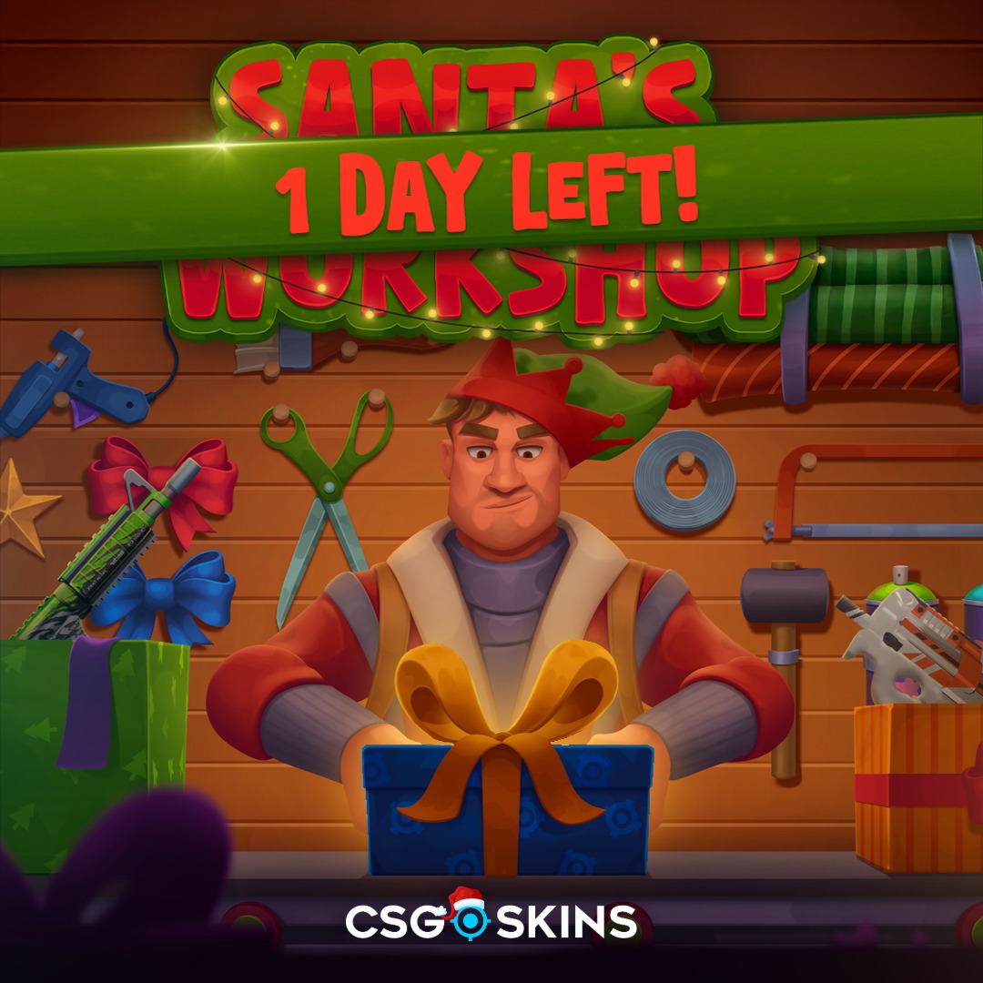 CSGO-SKINS.COM - 🎅 Santa’s packing up the Workshop! 🎄 The event ends in ...