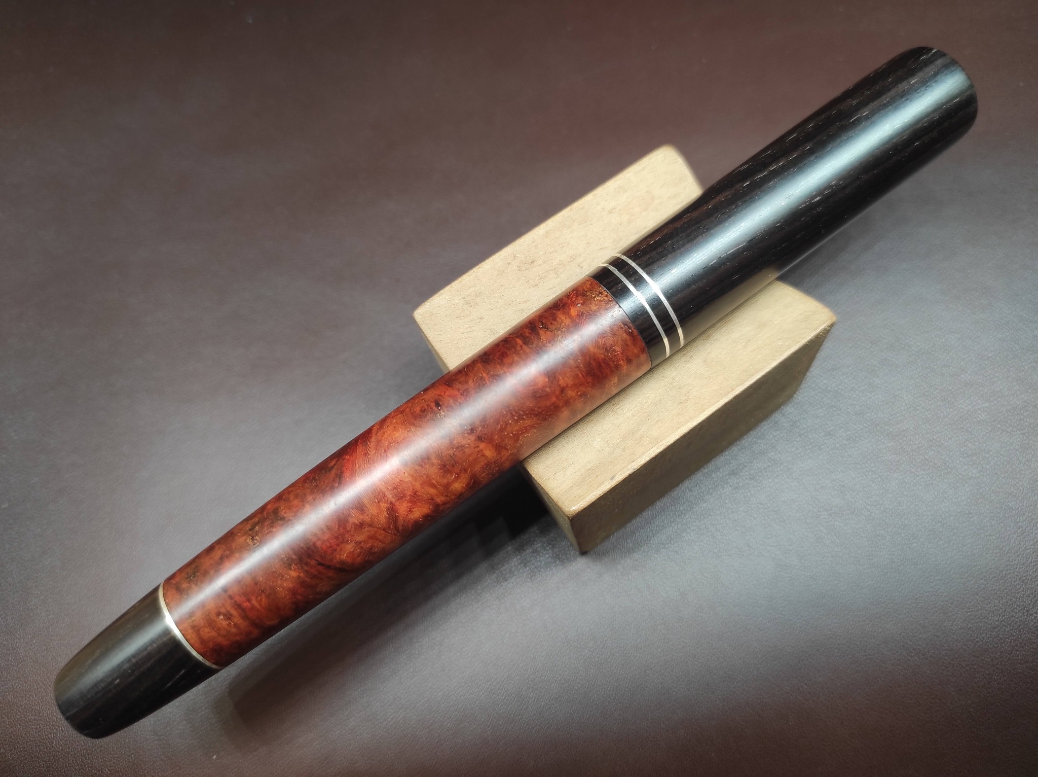 Woodworks FongLai 漆軸　変わり塗+螺鈿