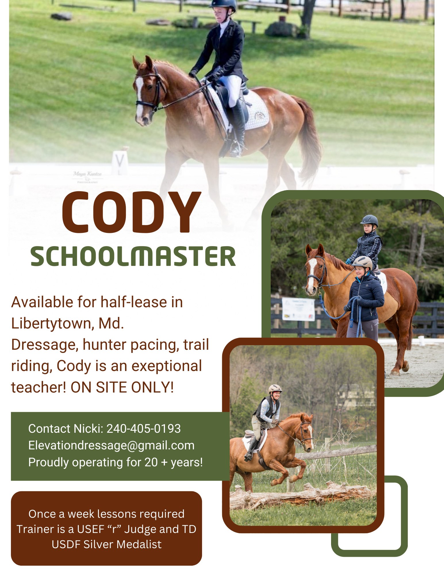Elevation Dressage & Eventing - A couple wonderful moments from Nicki ...