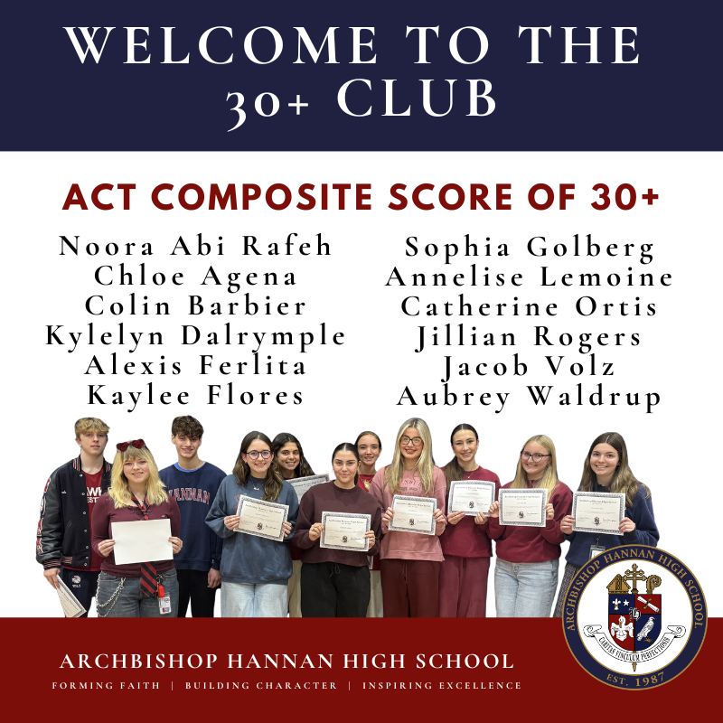 Archbishop - We’re proud to recognize the students below who earned a ...