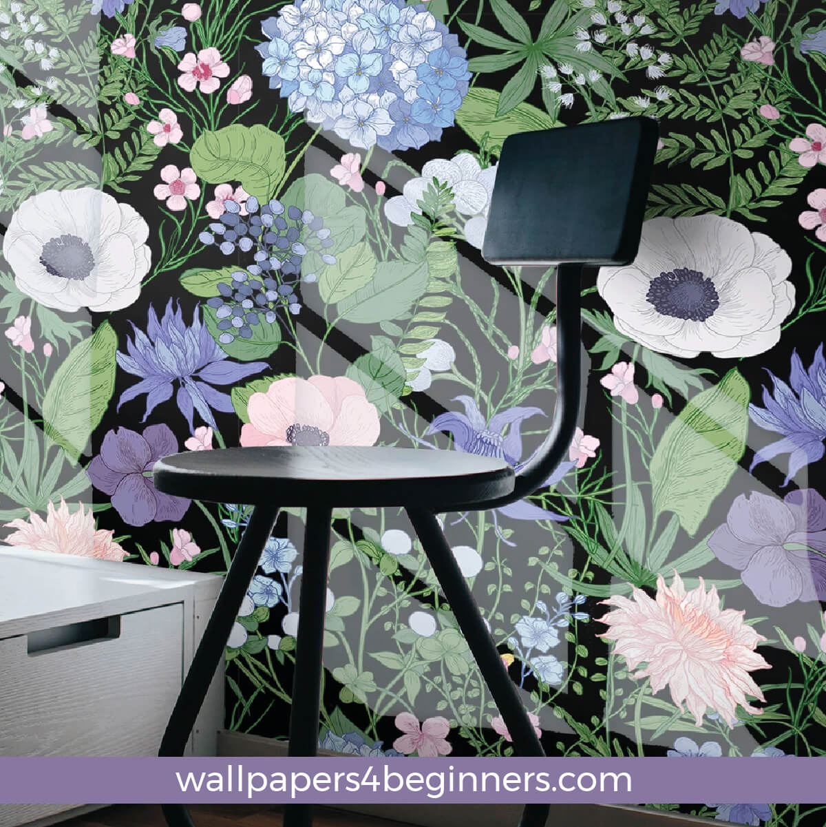 DARK BOTANICAL FLORAL... - Wallpapers4Beginners Experience | Facebook