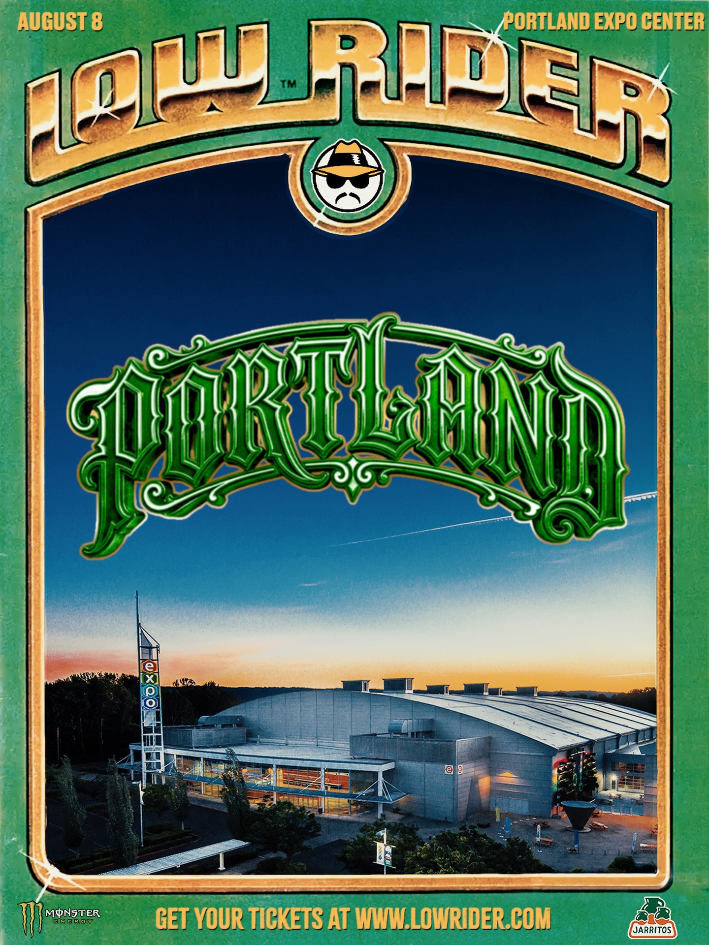 The Legacy of No.8 キャンバスボード Lowrider - PORTLAND, GET READY! We are coming to you August 8th