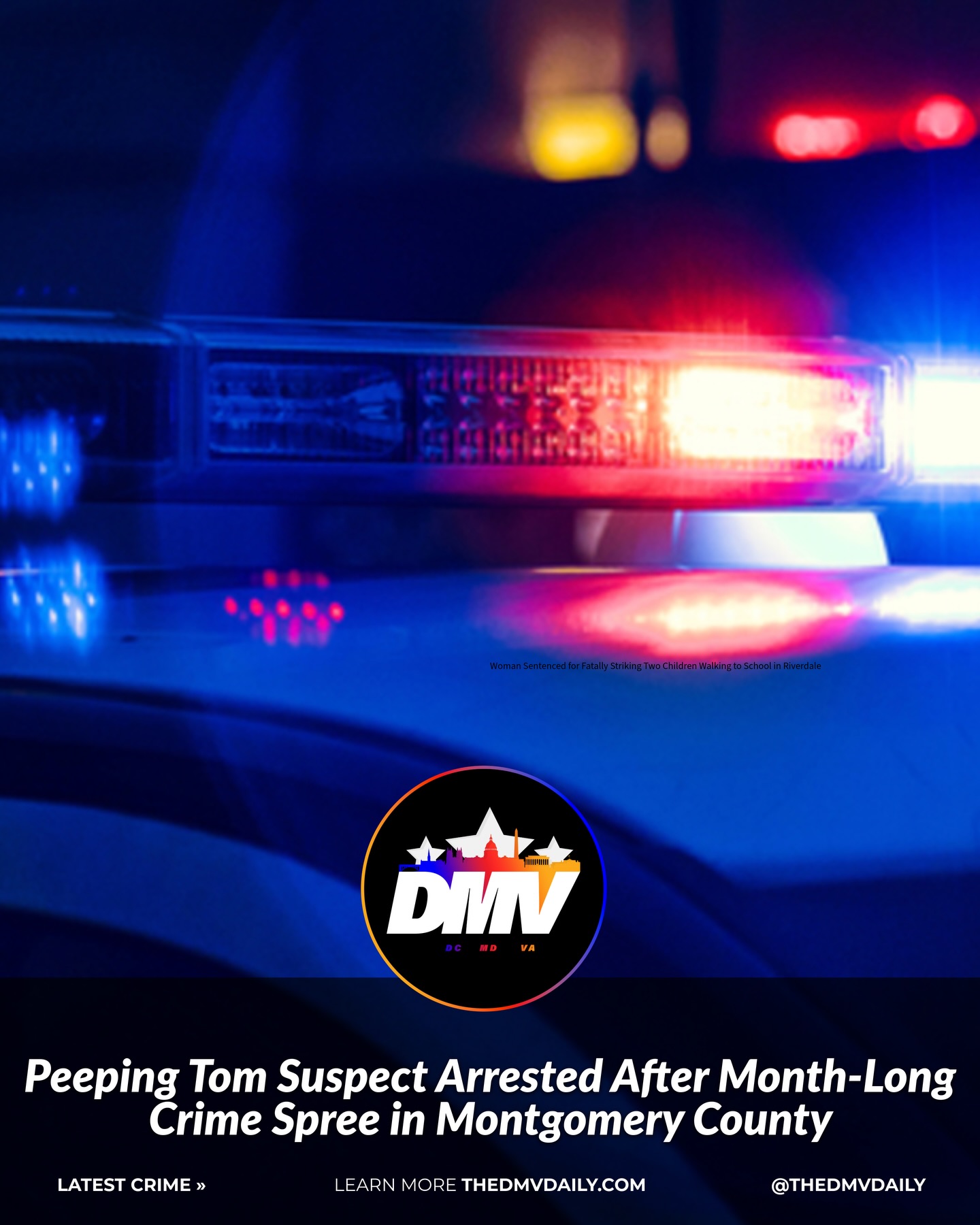 The DMV Daily - Montgomery County police arrested... | Facebook