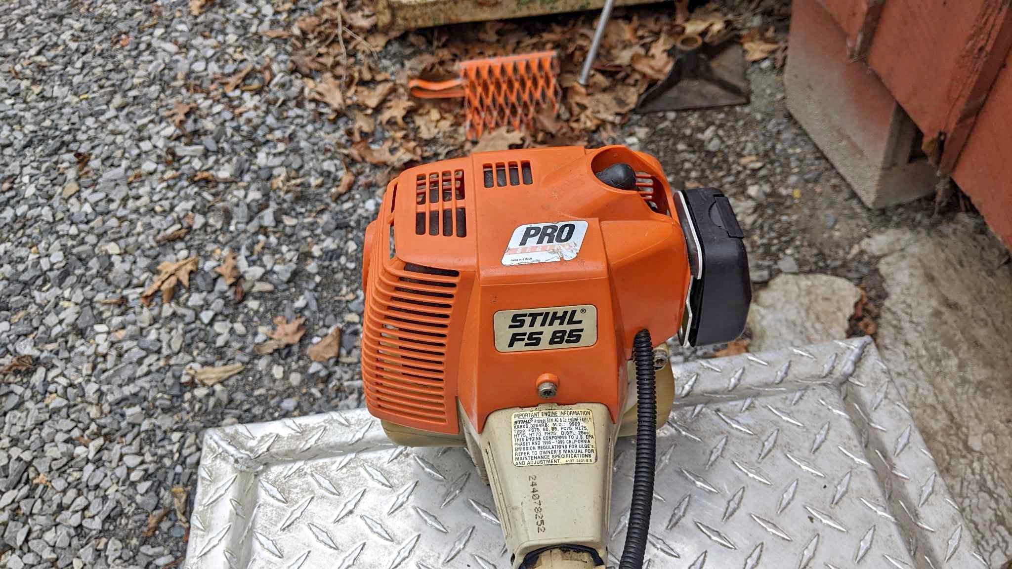 Stihl FS 85 Pro straight shaft Brush Cutter - Edgers - Newville ...