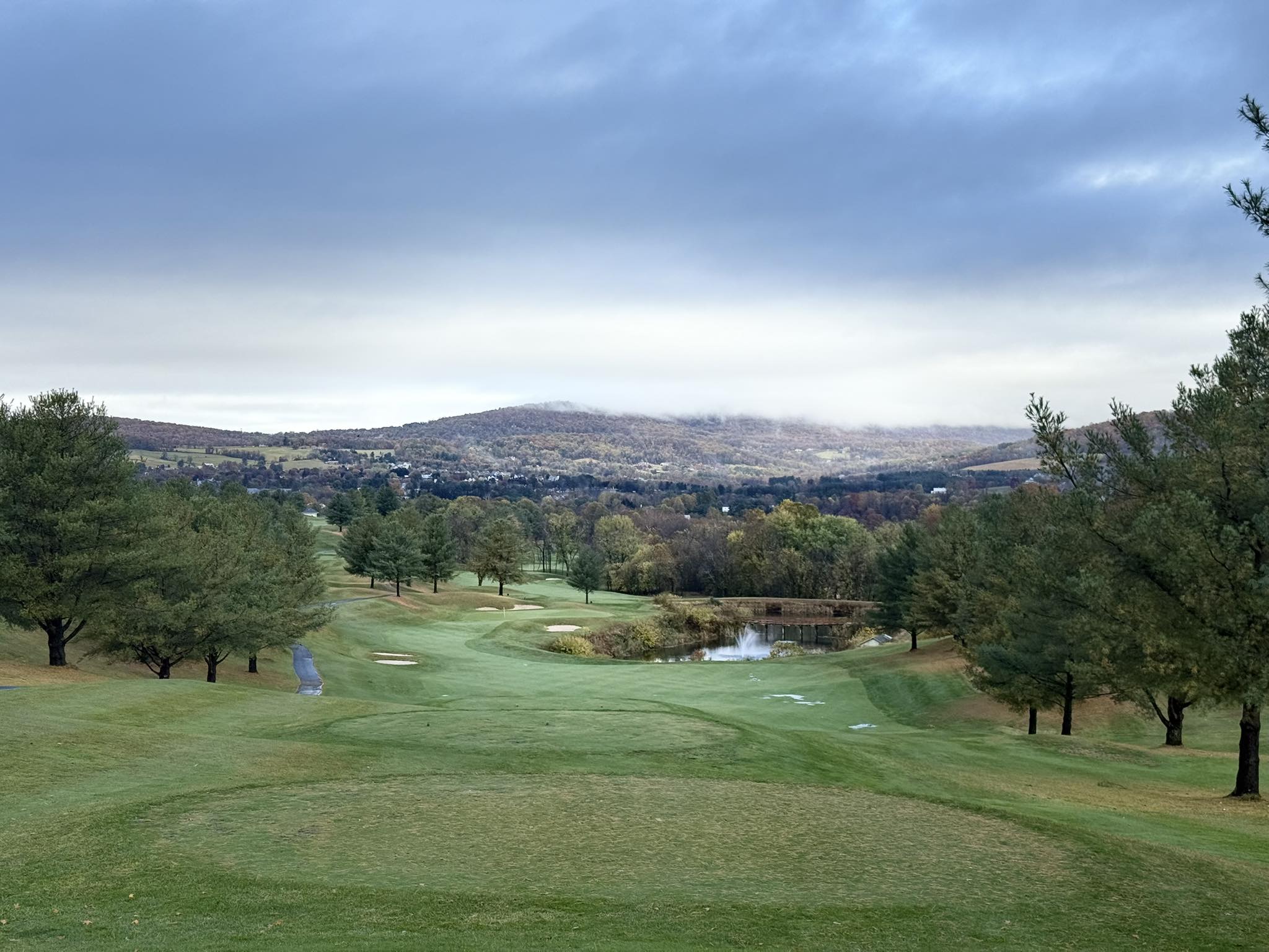 Musket Ridge Golf - We could get use to this 75 deg November weather ...