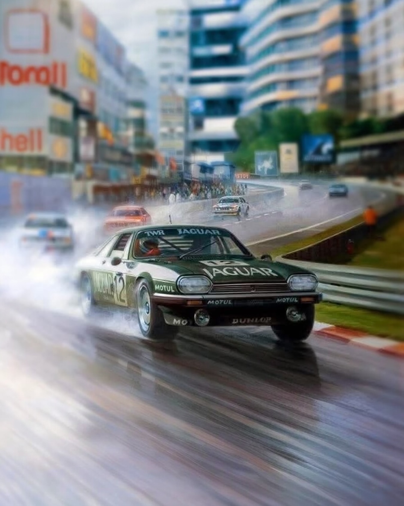 Consari - 1984. The 24 Hours of Spa and the sky cracks open over the ...