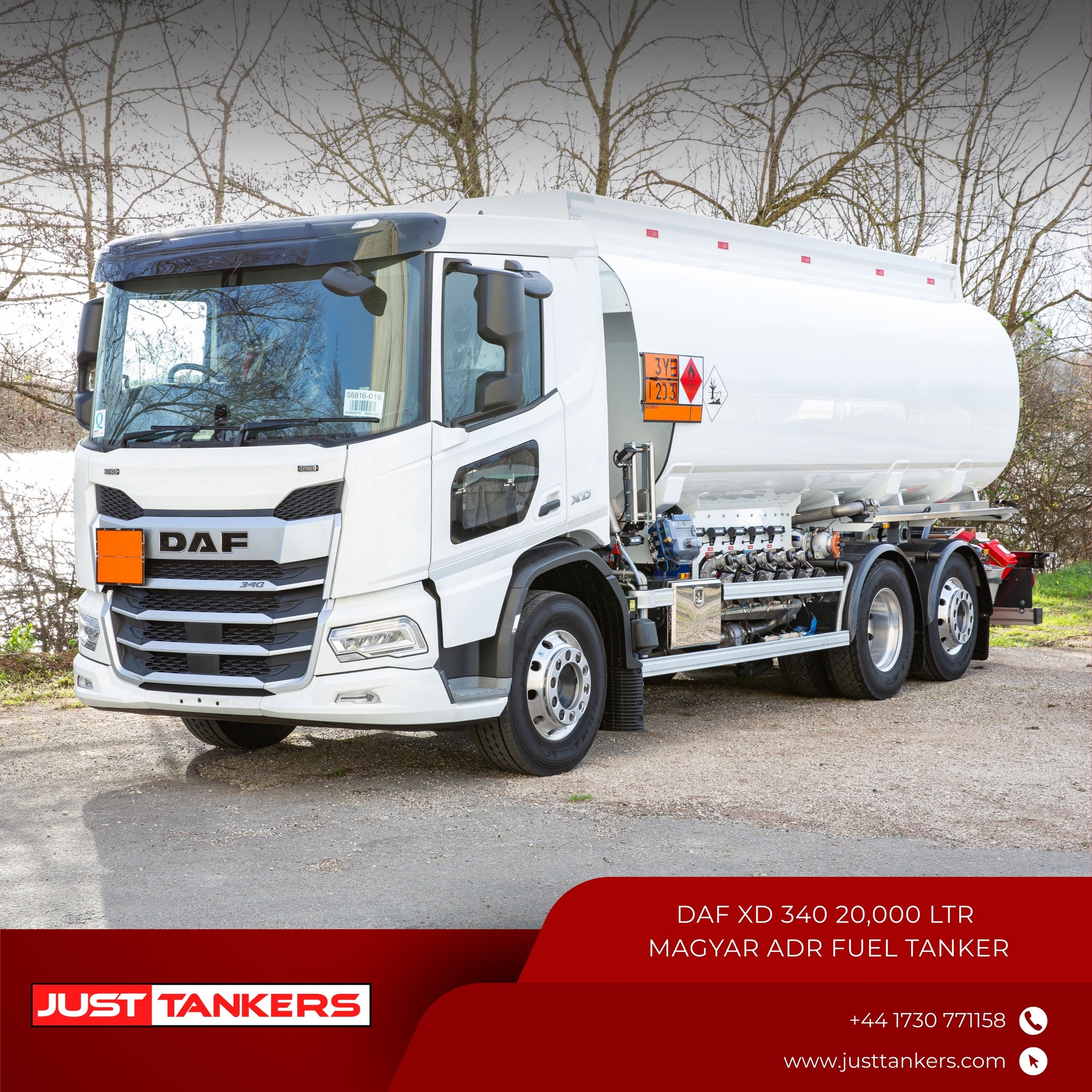 Just - Now available: New DAF XD 340 – 20,000 LTR Magyar ADR Fuel ...