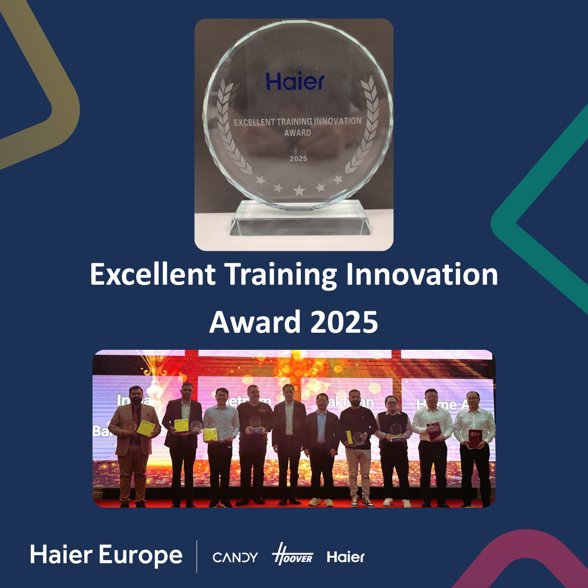 Haier - We’re incredibly proud to congratulate our UK Team on being ...
