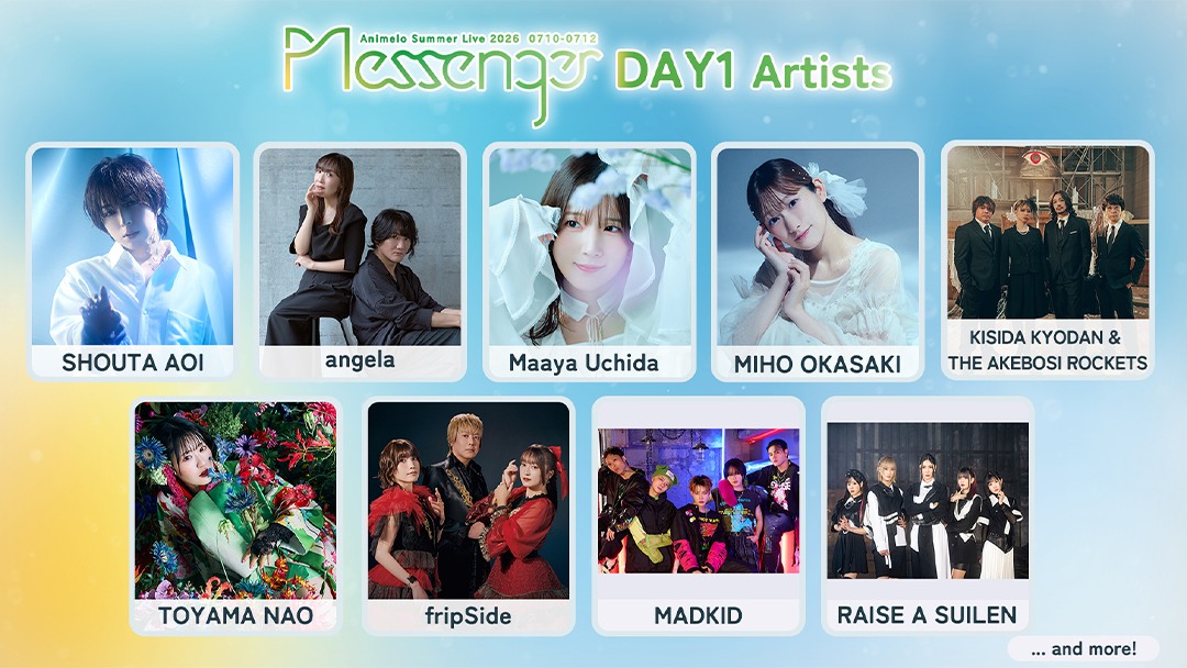Here are the first announced lineup for Animelo Summer Live 2026
