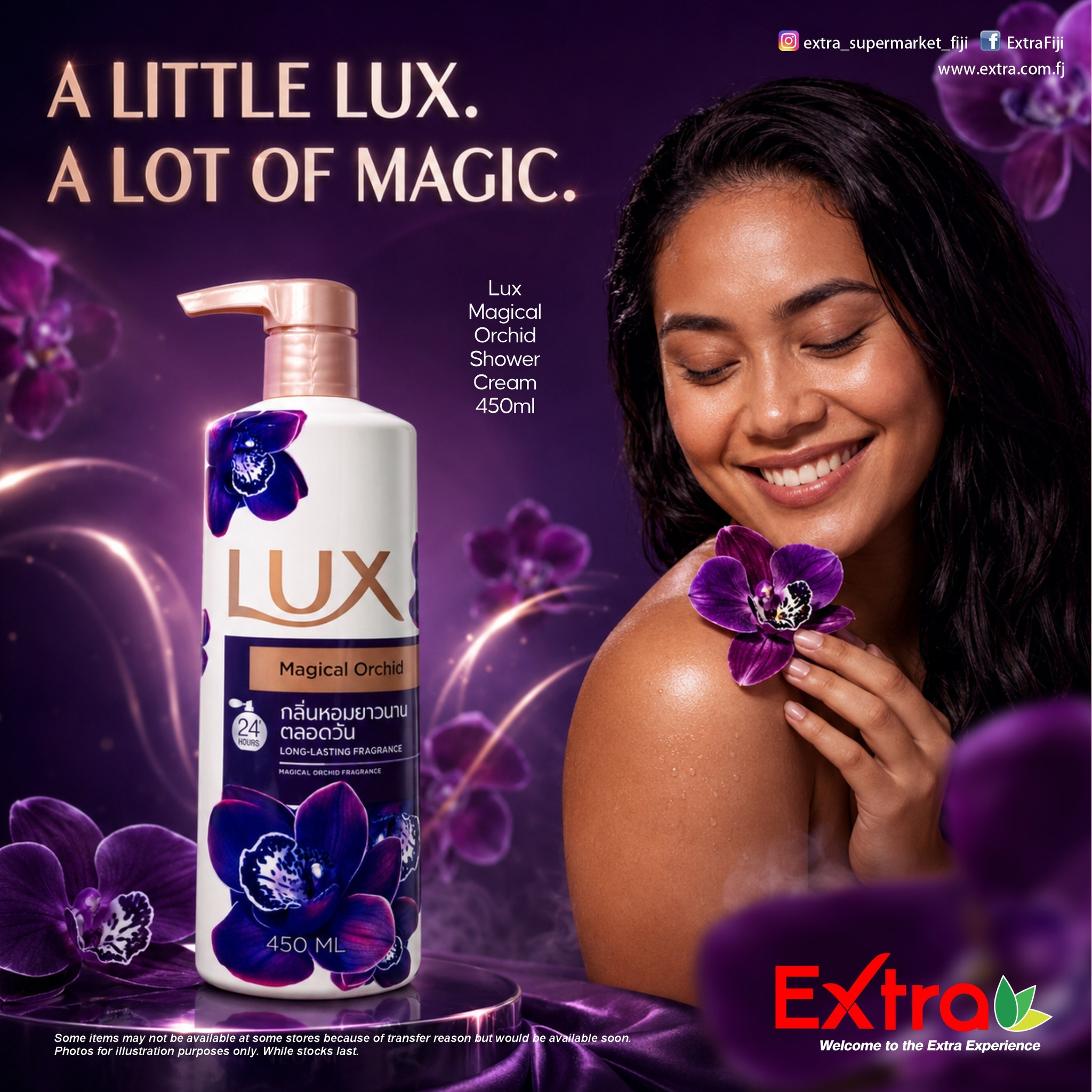 Lux Magical Glow Body Wash 450ml