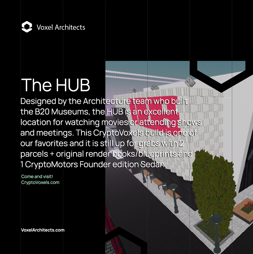 The HUB Check out the full build on... - Voxel Architects | Facebook