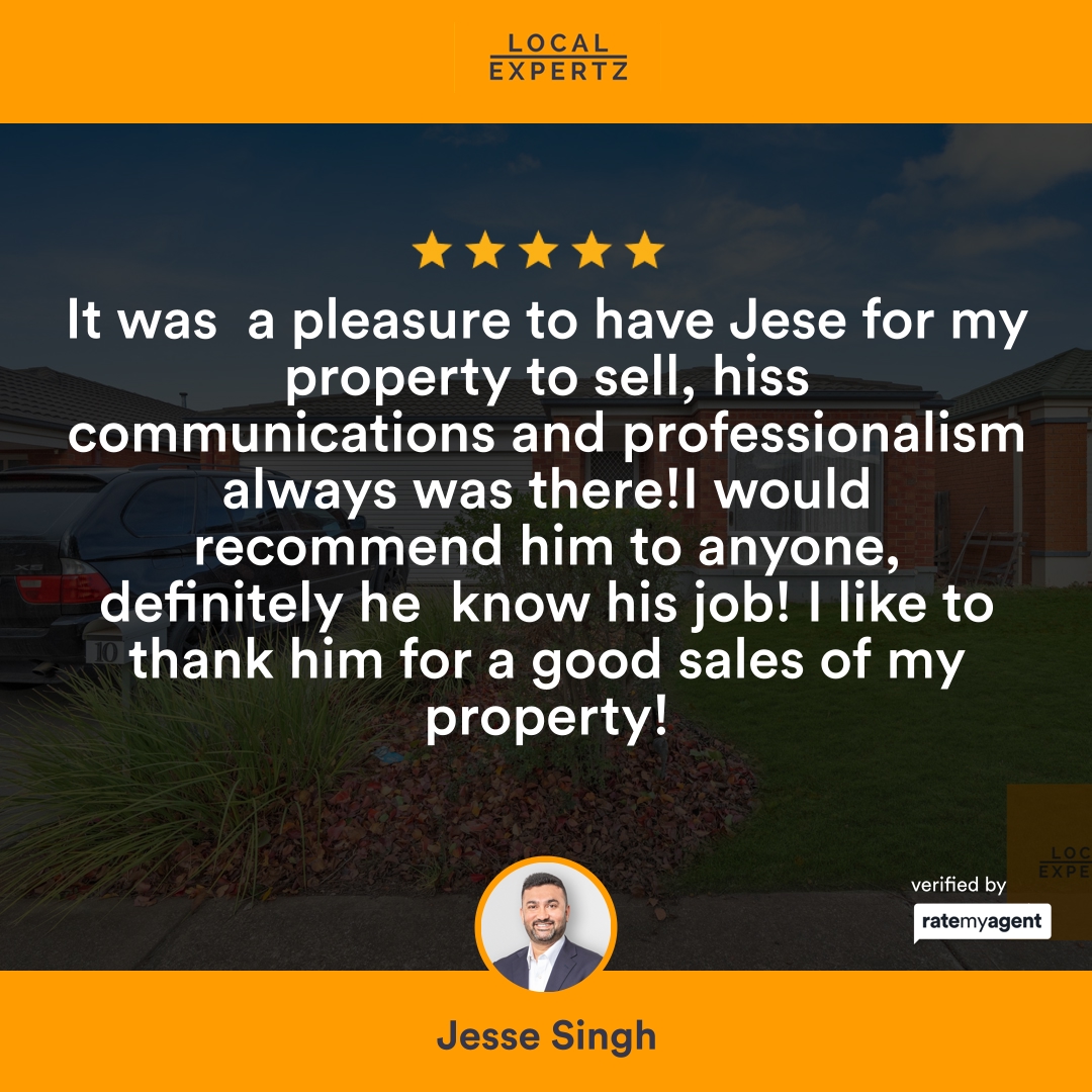 My latest RateMyAgent review in... - Local Expertz Realty | Facebook