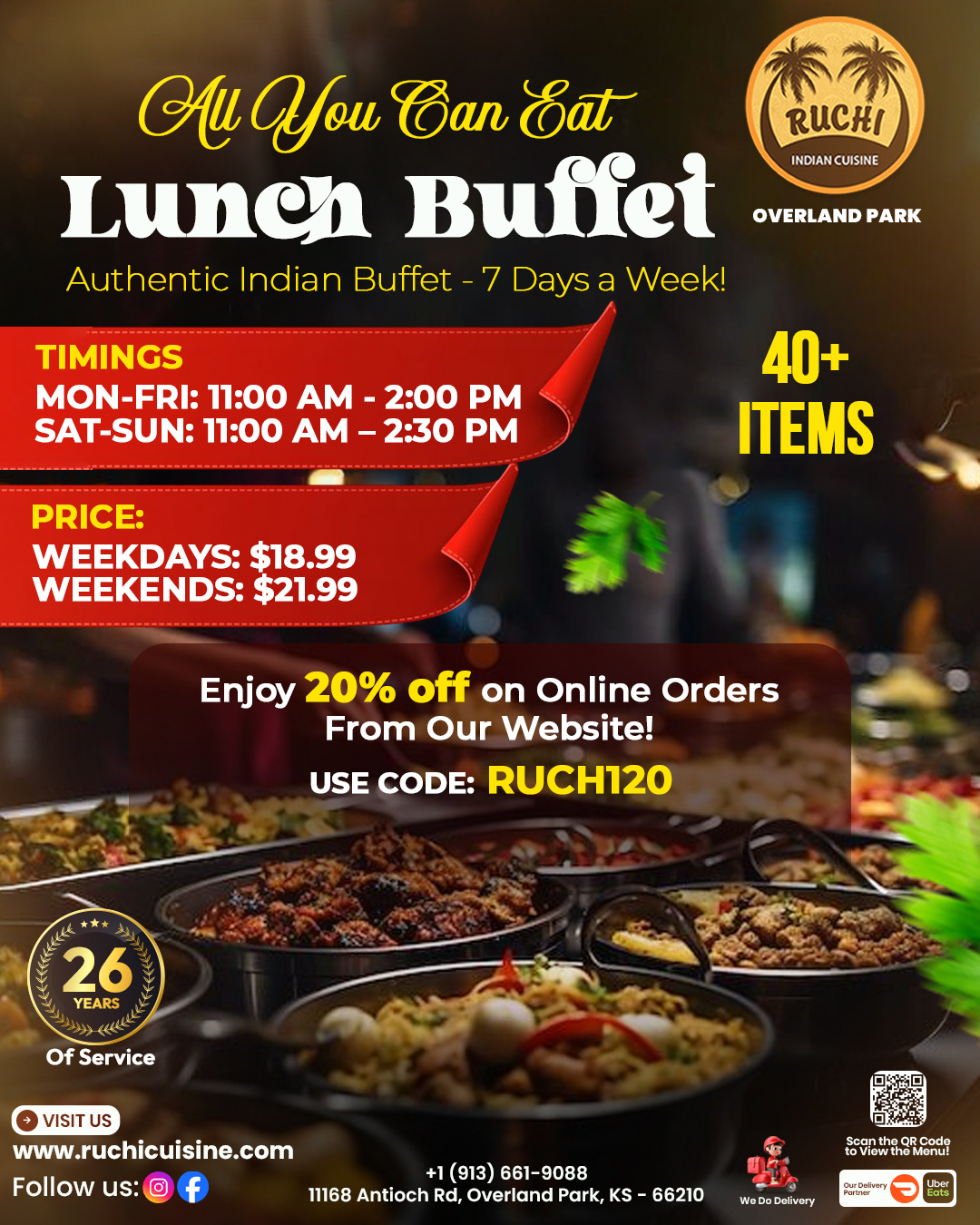🍽 Ruchi Indian Cuisine – All You... - Ruchi Indian Cuisine | Facebook