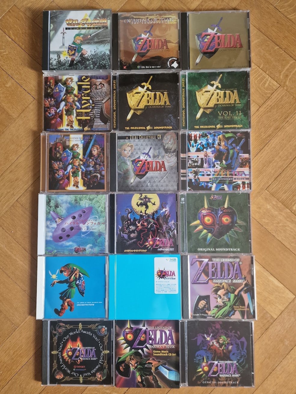 Collecting all Zelda CDs, is my set complete?