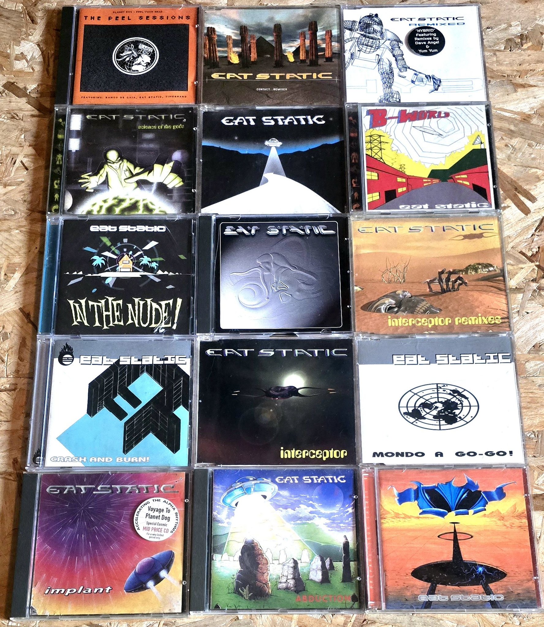 Eat Static's Implant 1994 electronic psy trance album