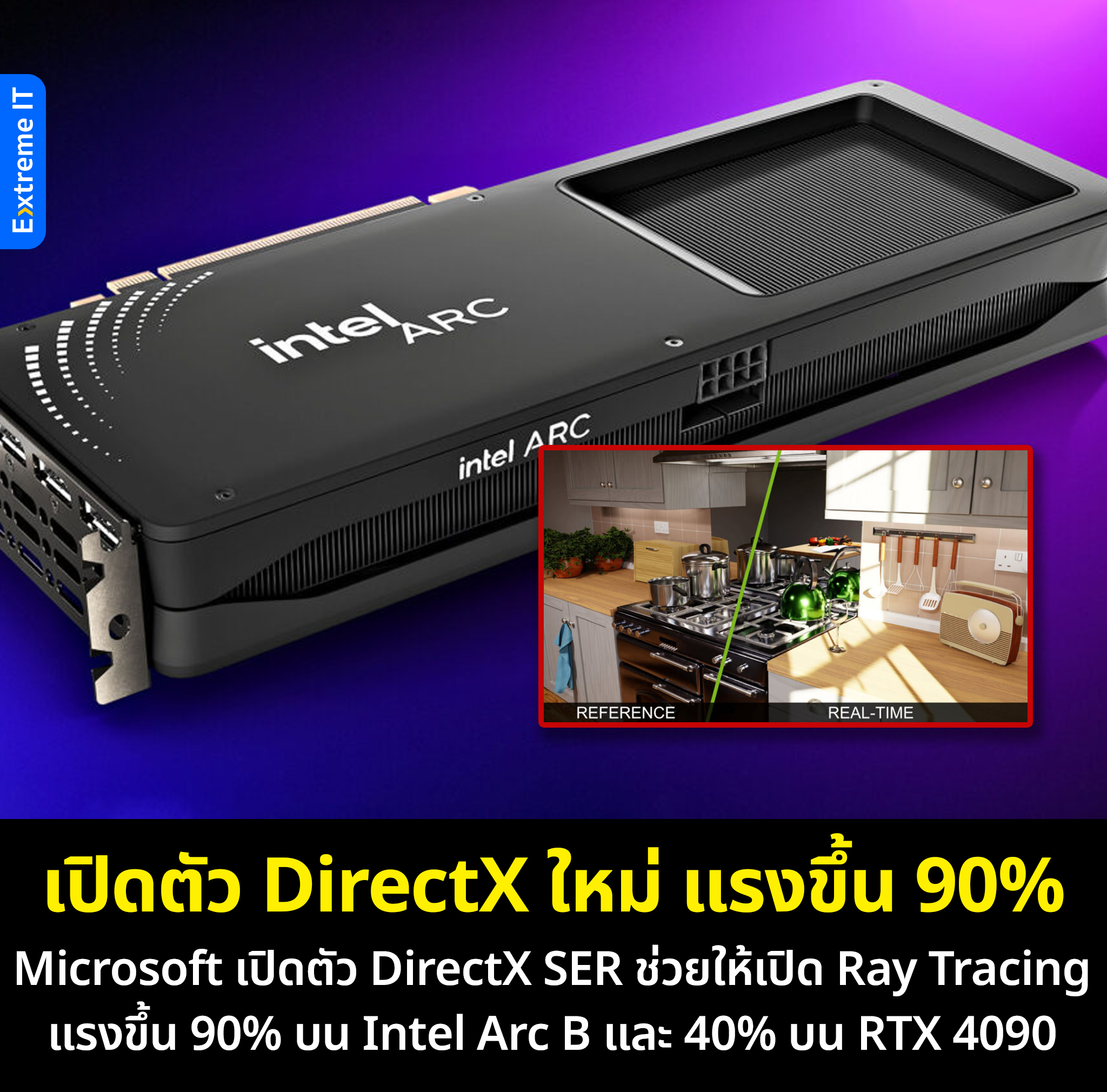 Extreme - Microsoft เปิดตัว DirectX SER เป็นทางการ . โชว์ความแรง +40% ...