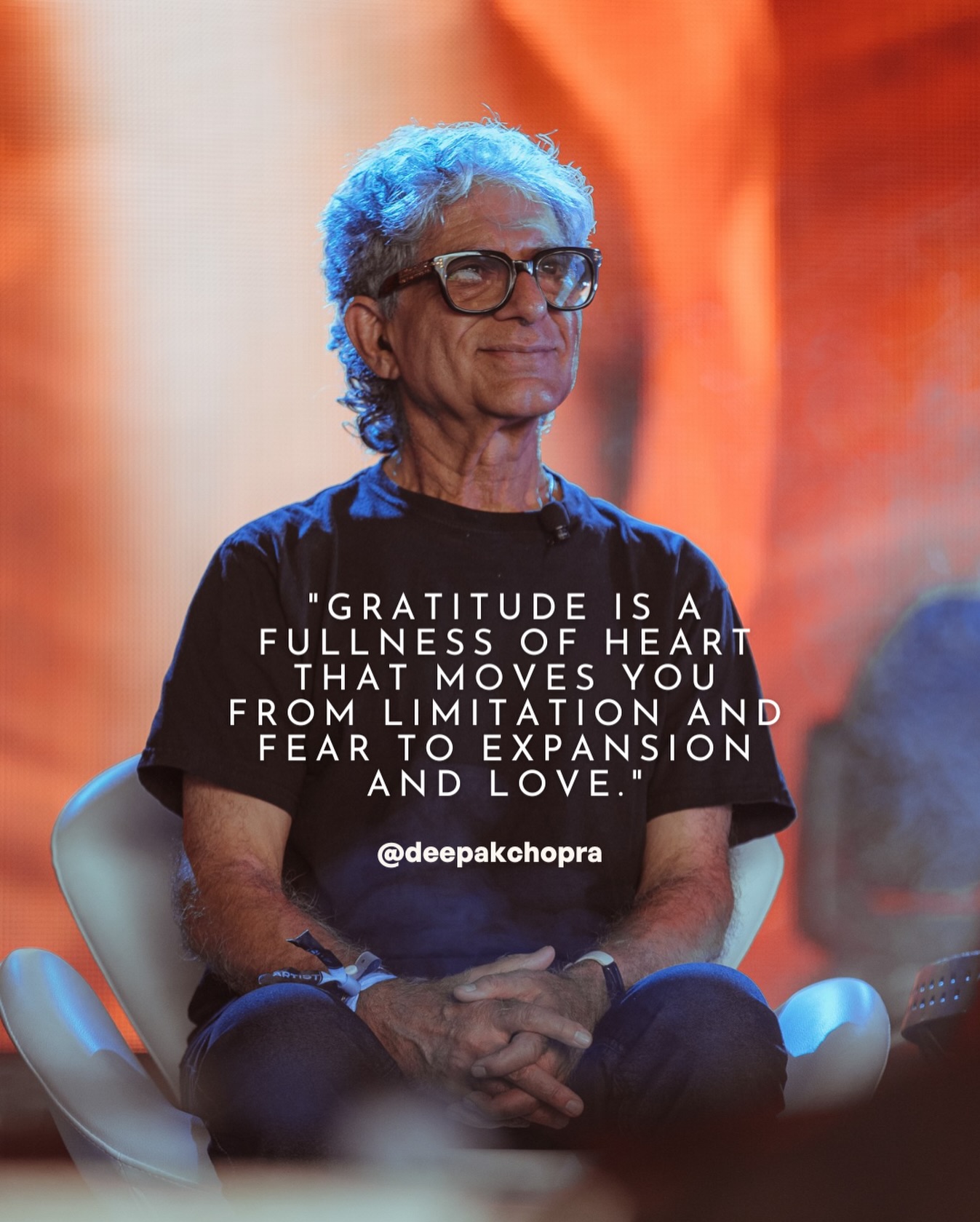 Deepak - As the season shifts and gatherings begin, it helps to ...