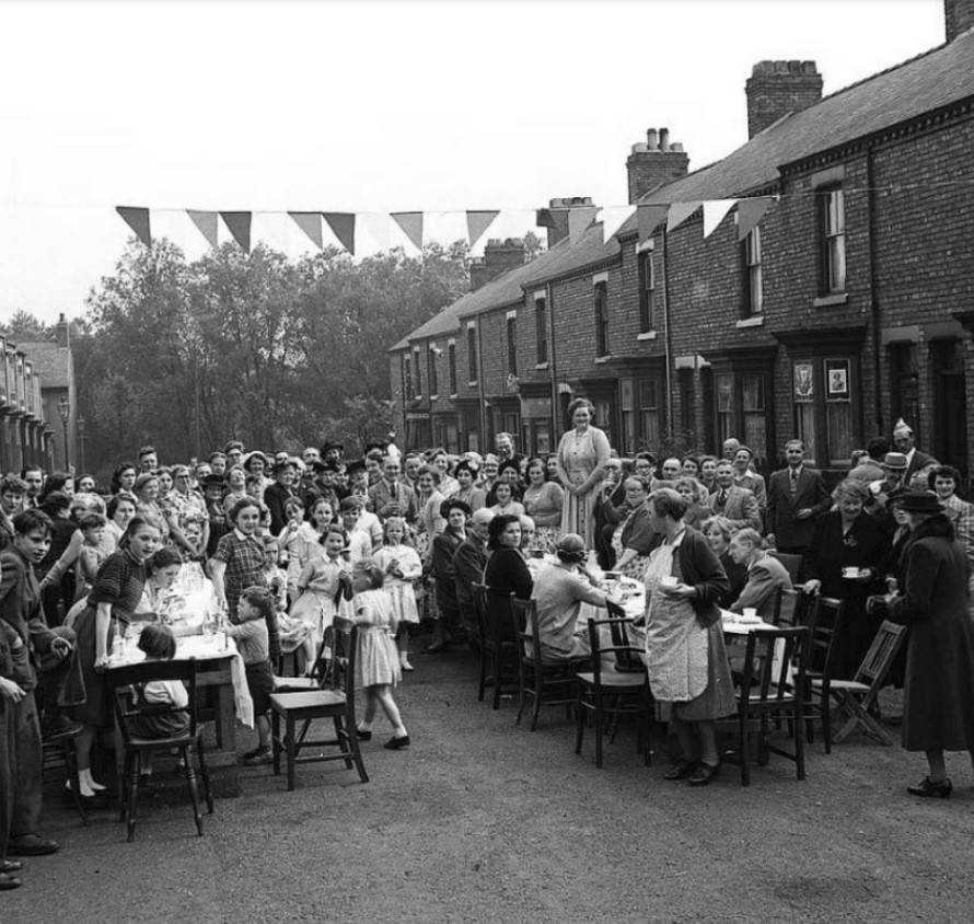 British - After years of rationing, bombings, and separation, London ...