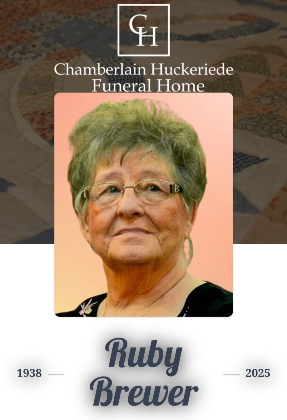 Ruby Brewer's Memorial Service