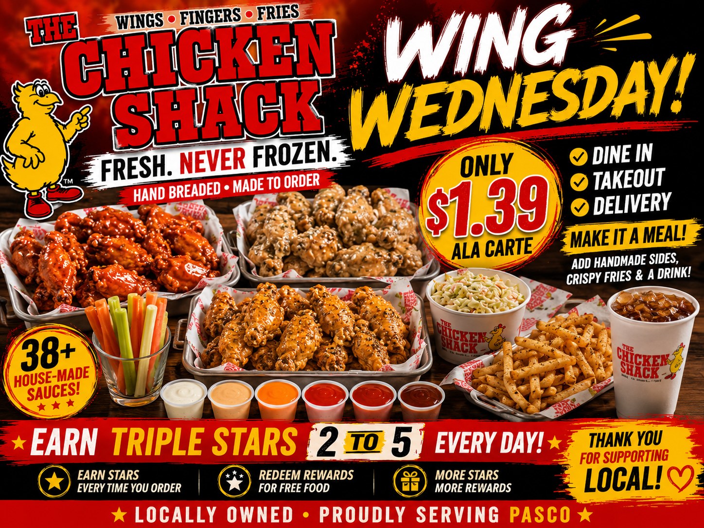 The Chicken - chickenshackwa 💻Chickenshacktc.com @followers