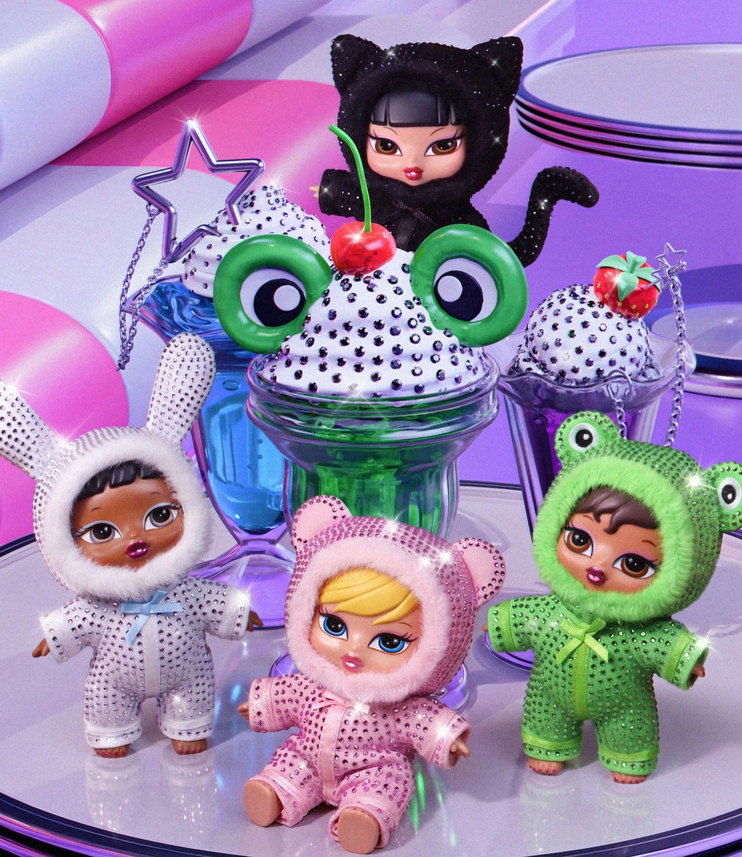 Bratz BRATZIEZ ブラッツィーズ ラインストーン マスコット This is your daily reminder that Bratziez Iconz Bestiez launch