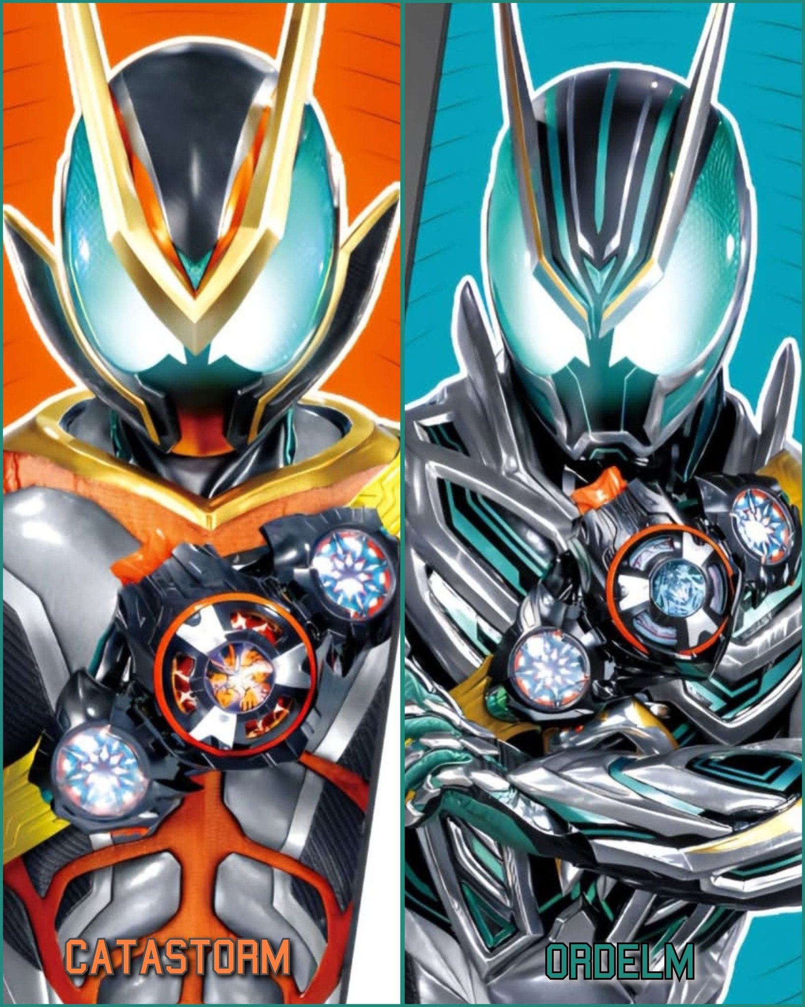 Kamen - Kamen Rider Zeztz Catastorm & Ordelm . . #KamenRiderZeztz # ...