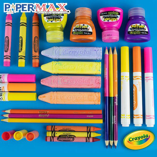 ¡Las clases iniciaron y Crayola te... - Papermax Papelerias