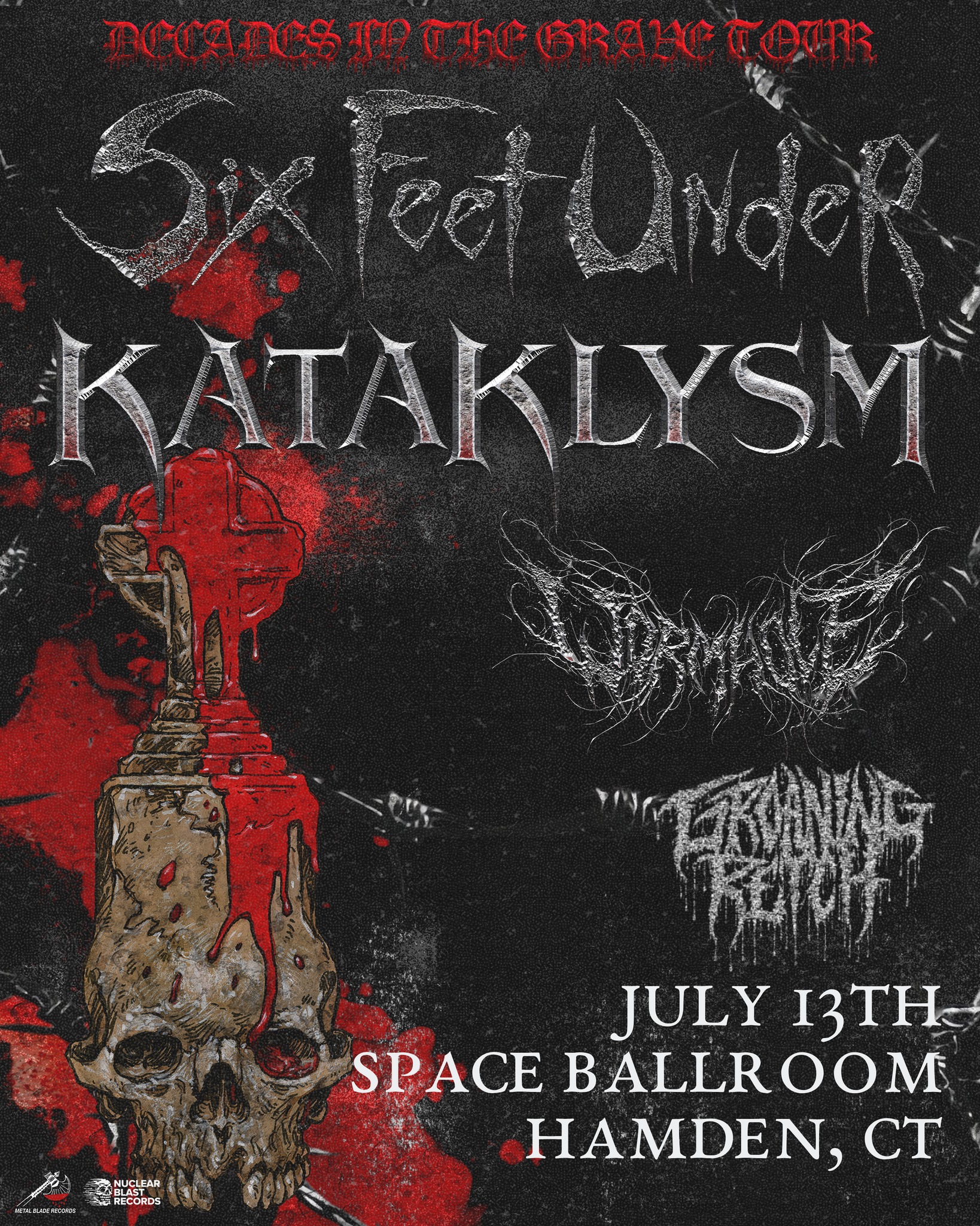 Head to xBk on August 13th for... ? Six Feet Under featuring 
