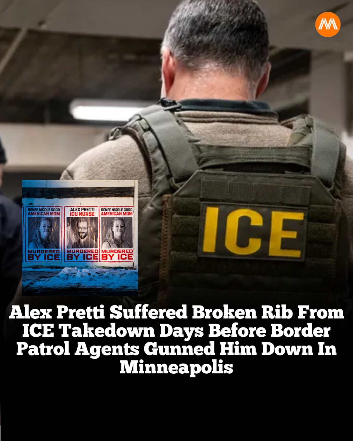 McGill - Alex Pretti sustained a broken rib when ICE agents forced him ...