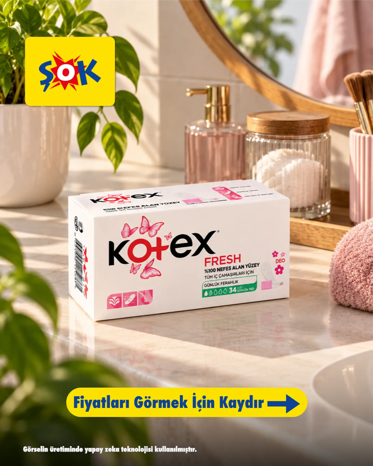Alışverişin indirimlisini #ŞOKSeviyoruz! 💛 Bu Cumartesi 25 TL ve