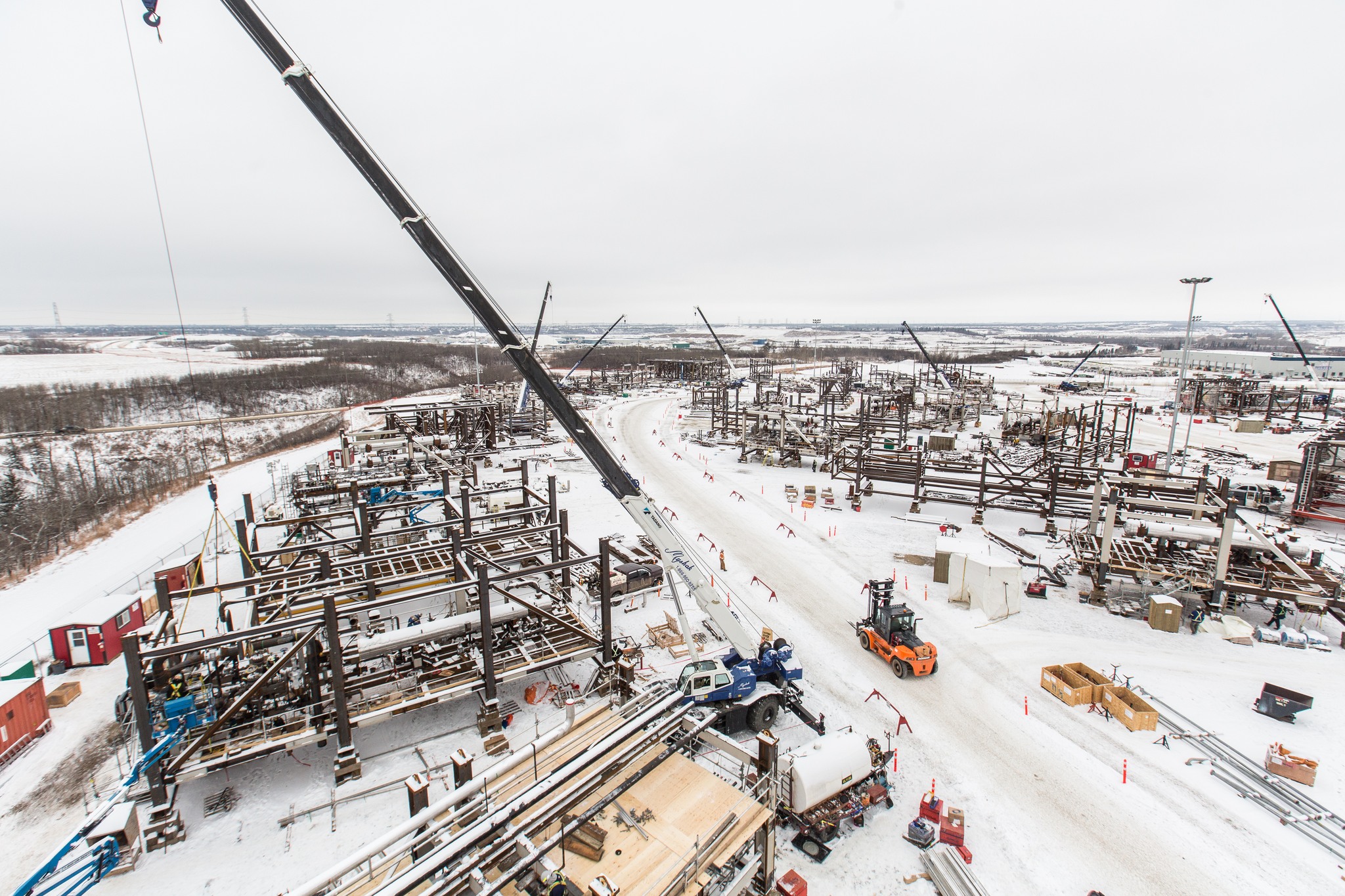 Myshak Group - Energy Crane Service's LTM1150 is finished being ...