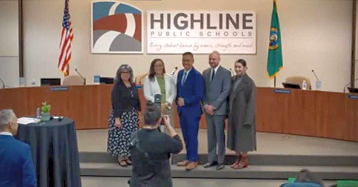 The B-Town - Highline Public Schools Board members sworn in, elect 2026 ...