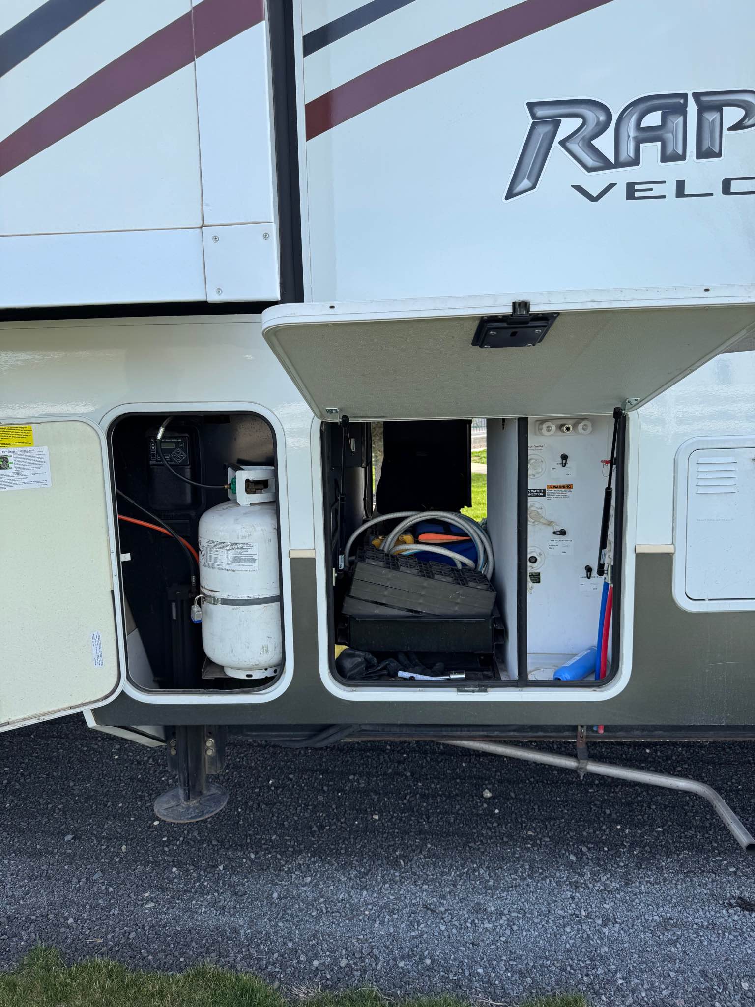 2013 Keystone Raptor Velocity fifth wheel toy hauler 300 MP - RVs ...