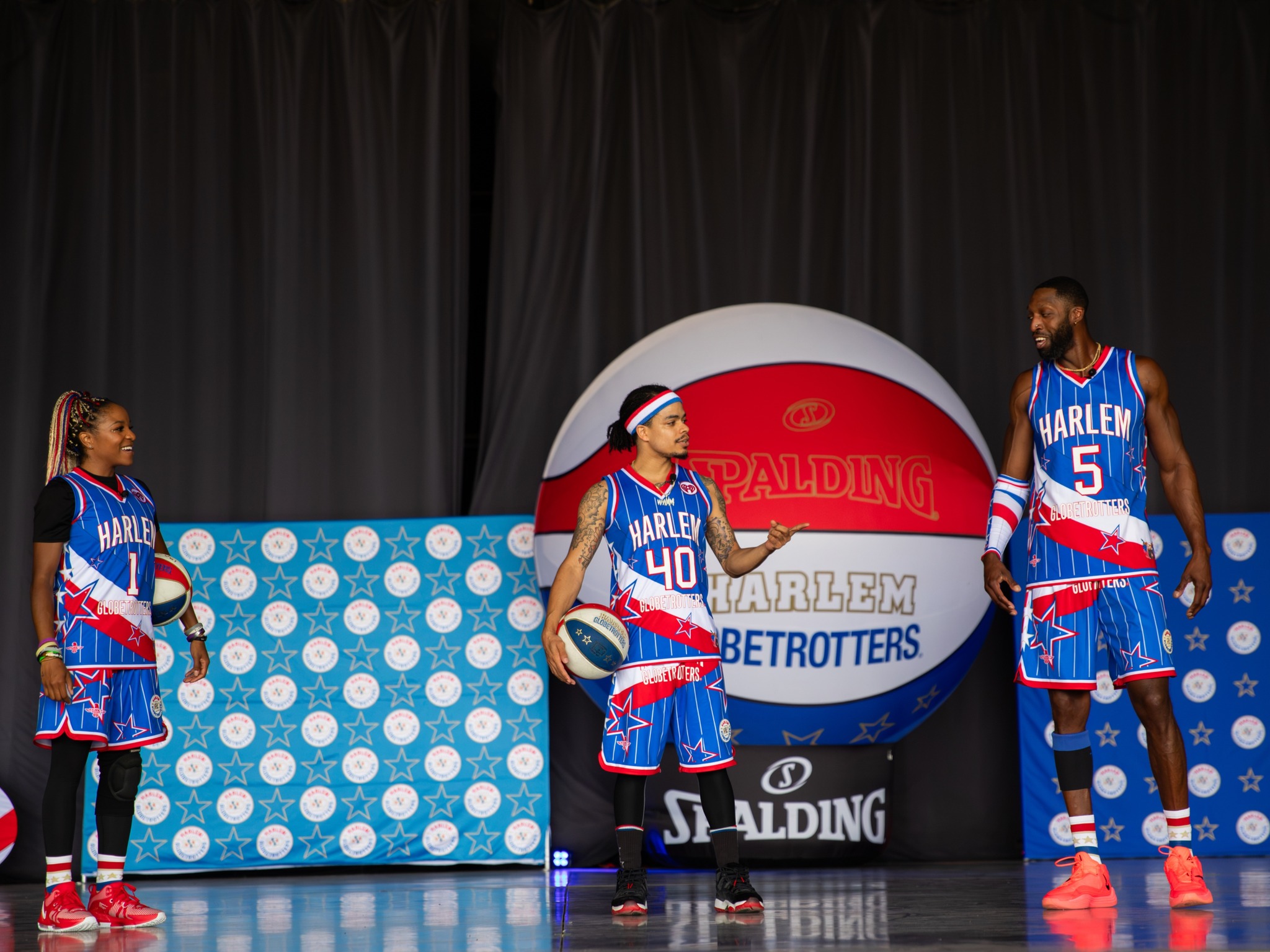 We had so much FUN with the Harlem Globetrotters!!! Today is your