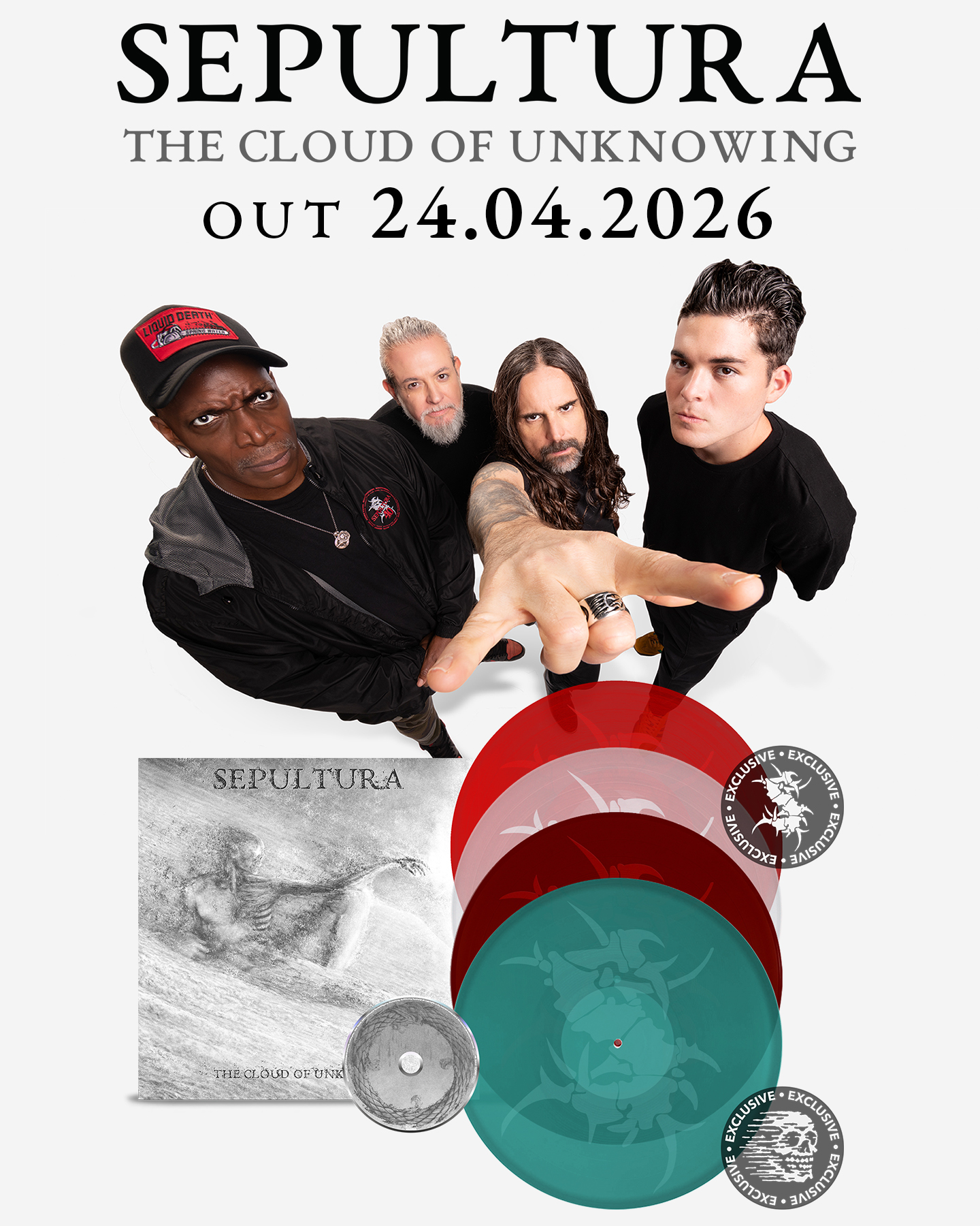 Sepultura are set to release The Cloud of Unknowing, featuring the 