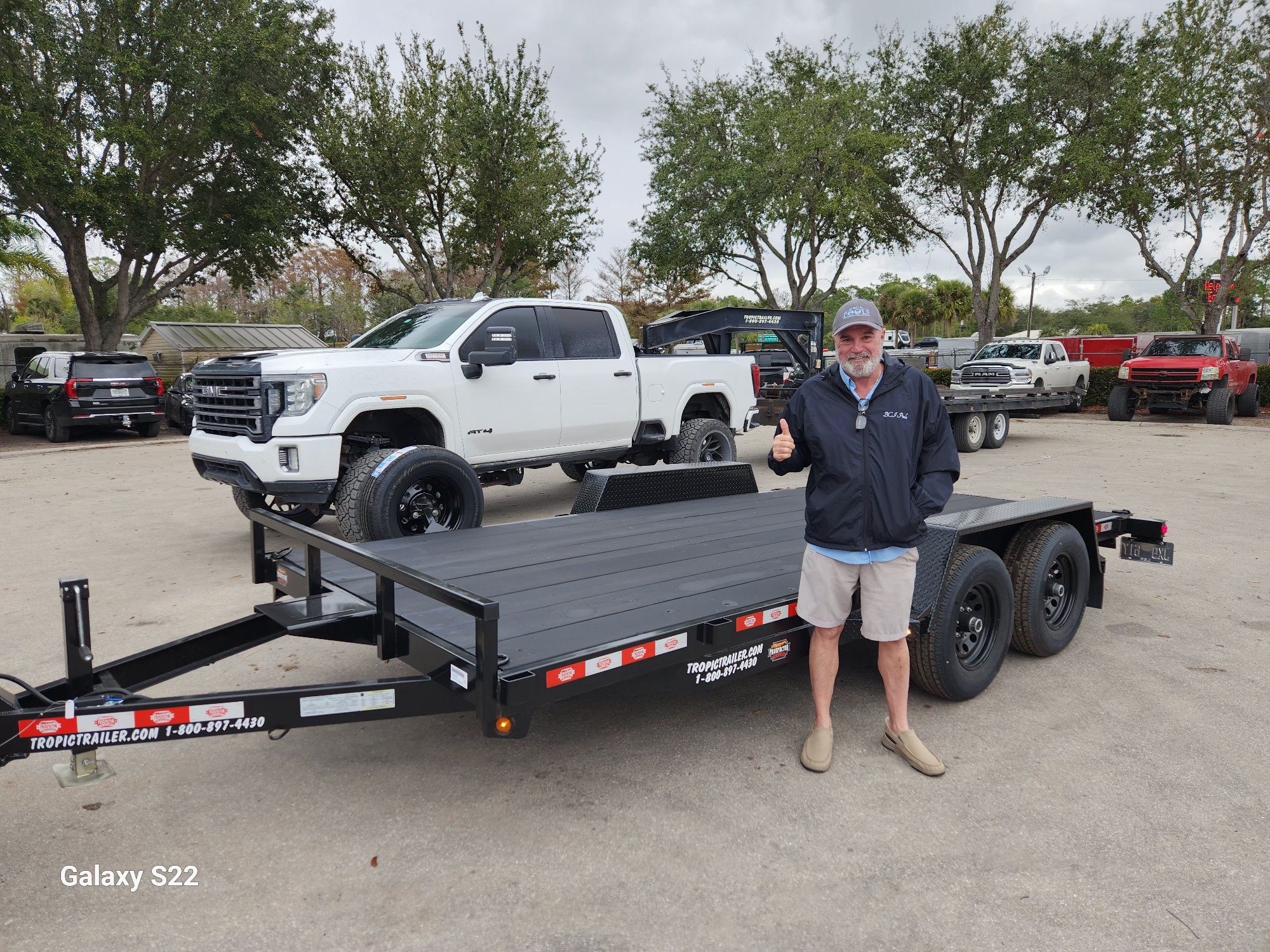 Tropic - George Sammet of BCI pools Inc. with a new Covered Wagon ...