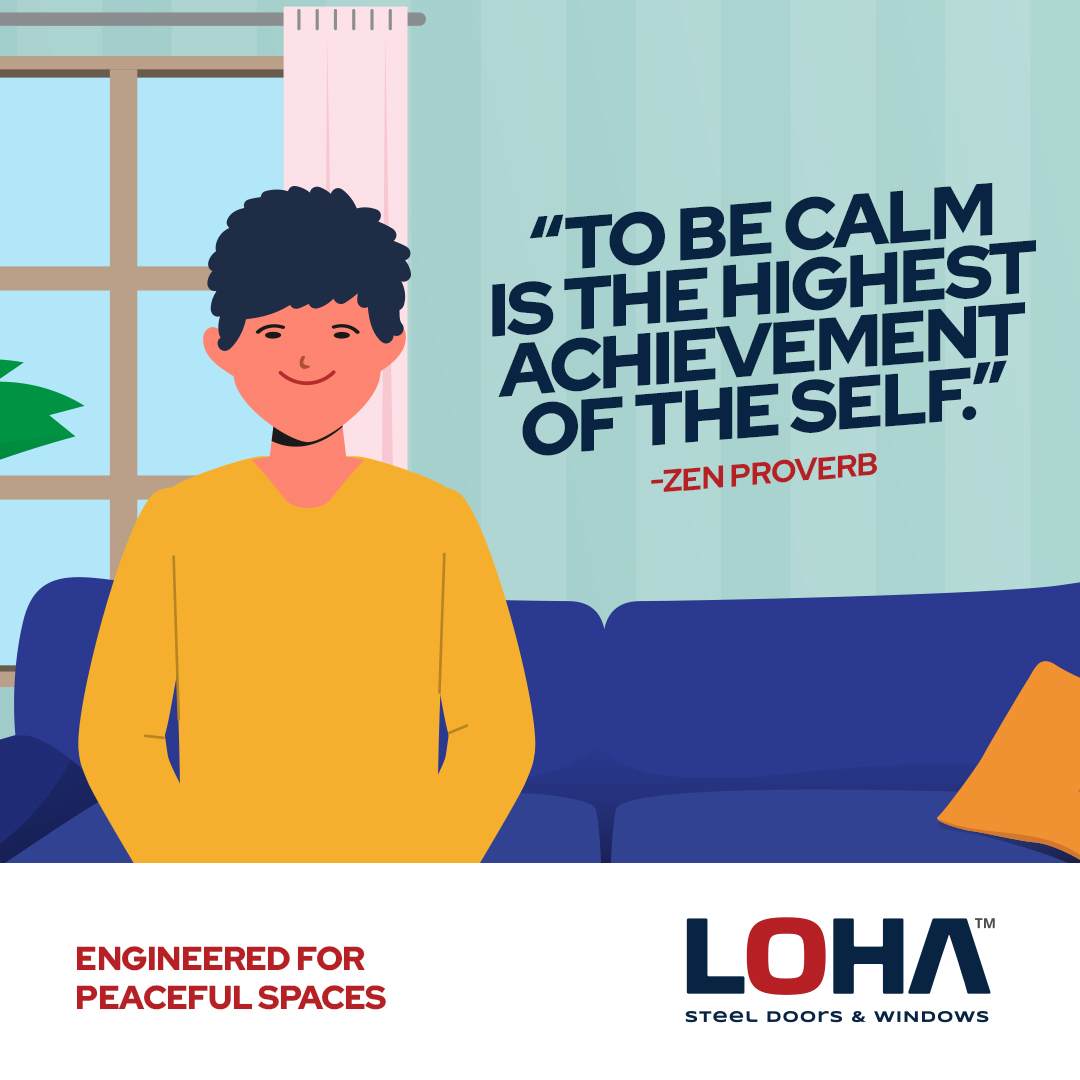 Loha steels - Keep Calm.. ️🧘‍♂️ #LohaSteels 𝐋𝐎𝐇𝐀™ 𝐒𝐭𝐞𝐞𝐥 𝐖𝐢𝐧𝐝𝐨𝐰𝐬 🚪🏠 turn ...